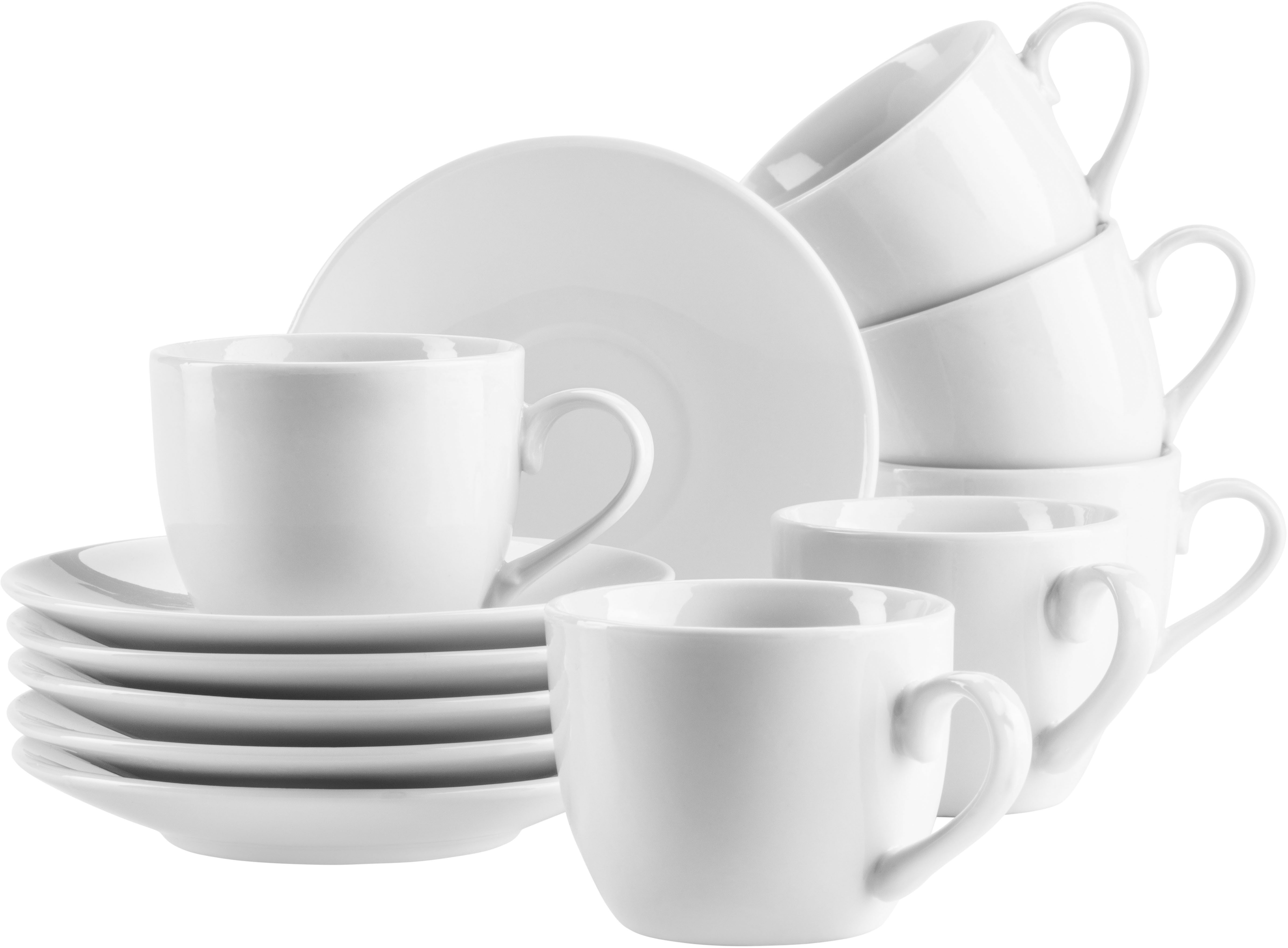 MÄSER Espressotasse Barca, 12-tlg., Porzellan