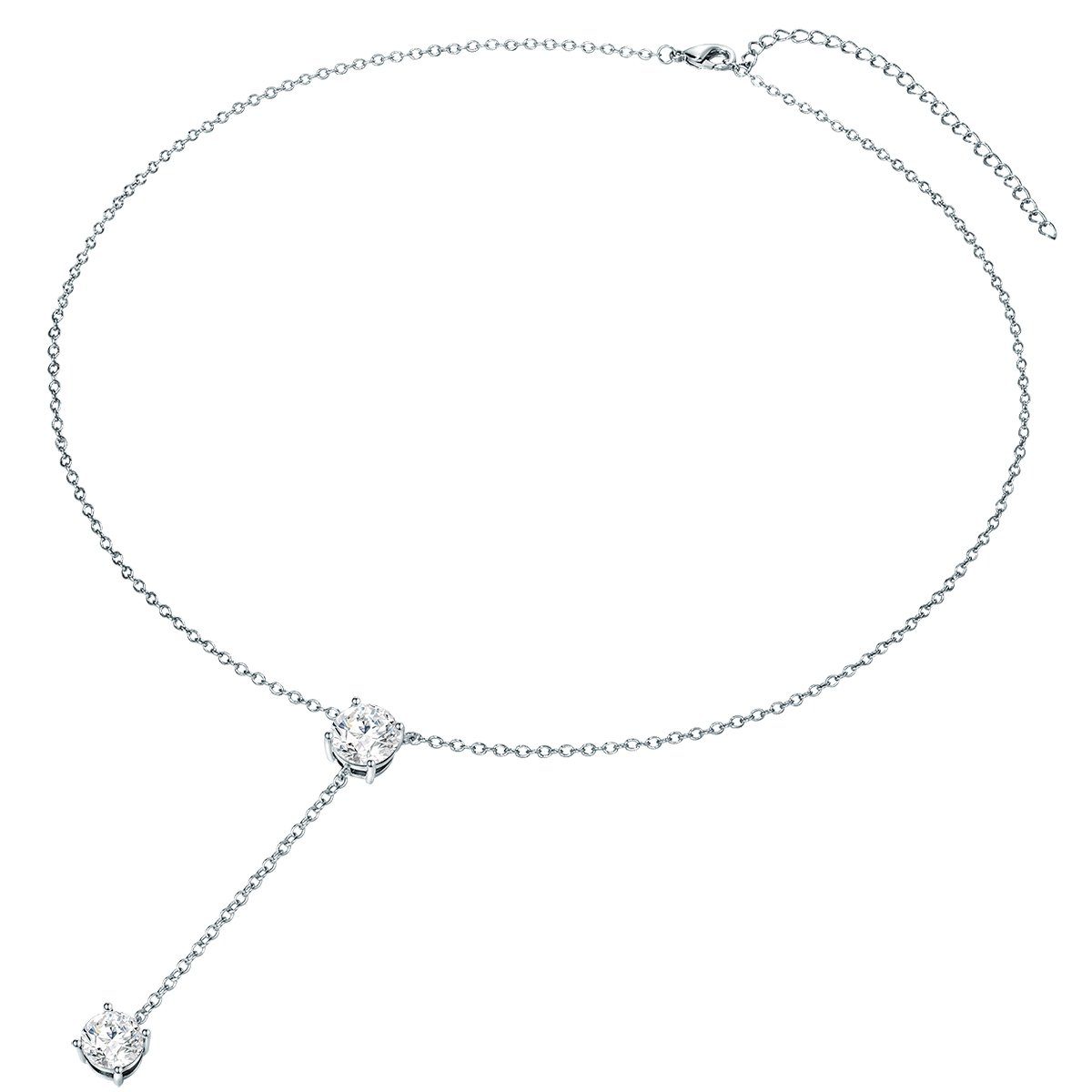 Lulu & Jane Collier silber, verziert mit Kristallen von Swarovski® günstig online kaufen