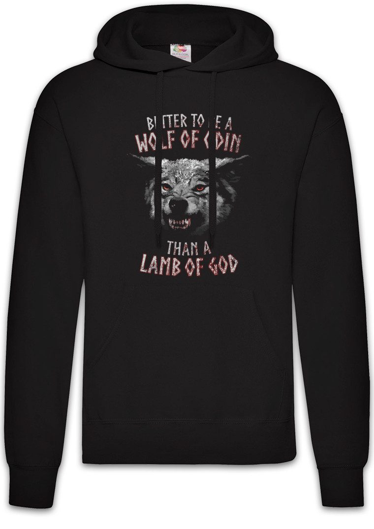 Hoodie Wolf Of Odhin Herren Hoodie Odin Wölfe Geri Freki Thor Walhalla Asgard