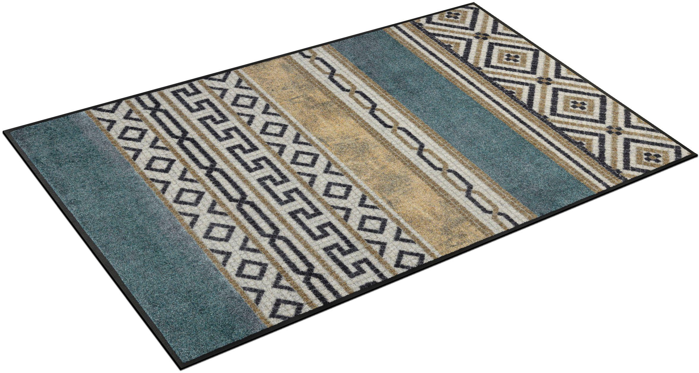 Teppich Porta sul, wash+dry by Kleen-Tex, rechteckig, Höhe: 7 mm,  rutschhemmend, In- und Outdoor geeignet, waschbar