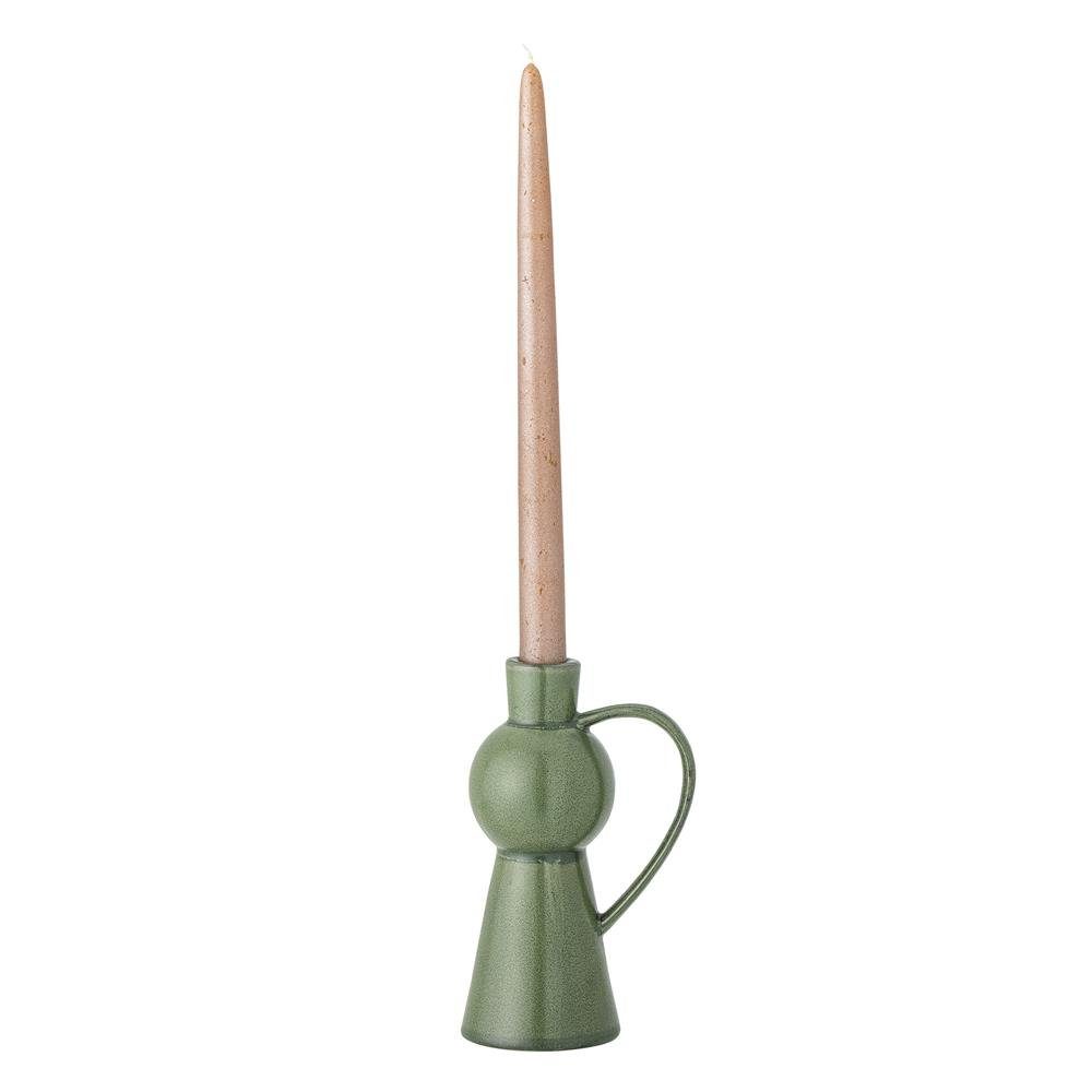 Bloomingville Kerzenständer Fija, Grün Steingut 18cm günstig online kaufen