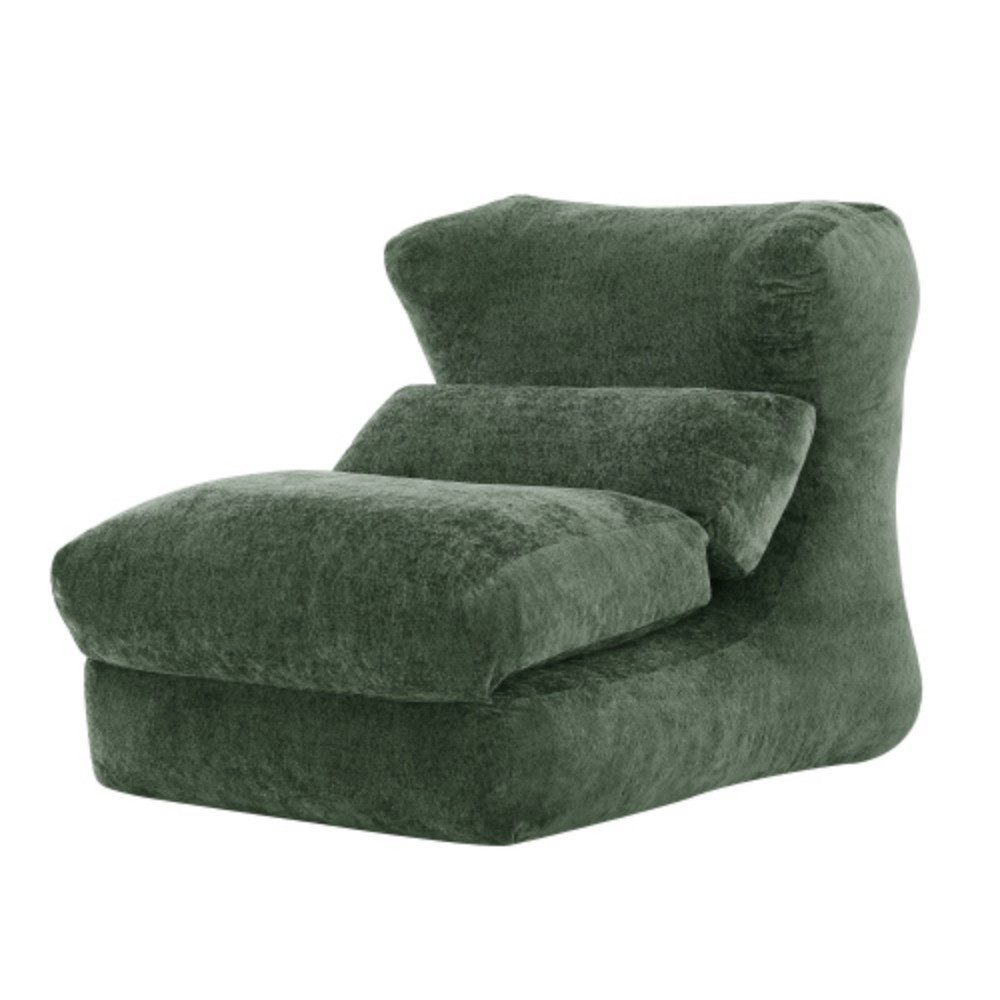 SIKAINI Sofa 2-in-1 Klappsessel Sofa, Weicher Stoffbezug, 2-in-1 Funktion