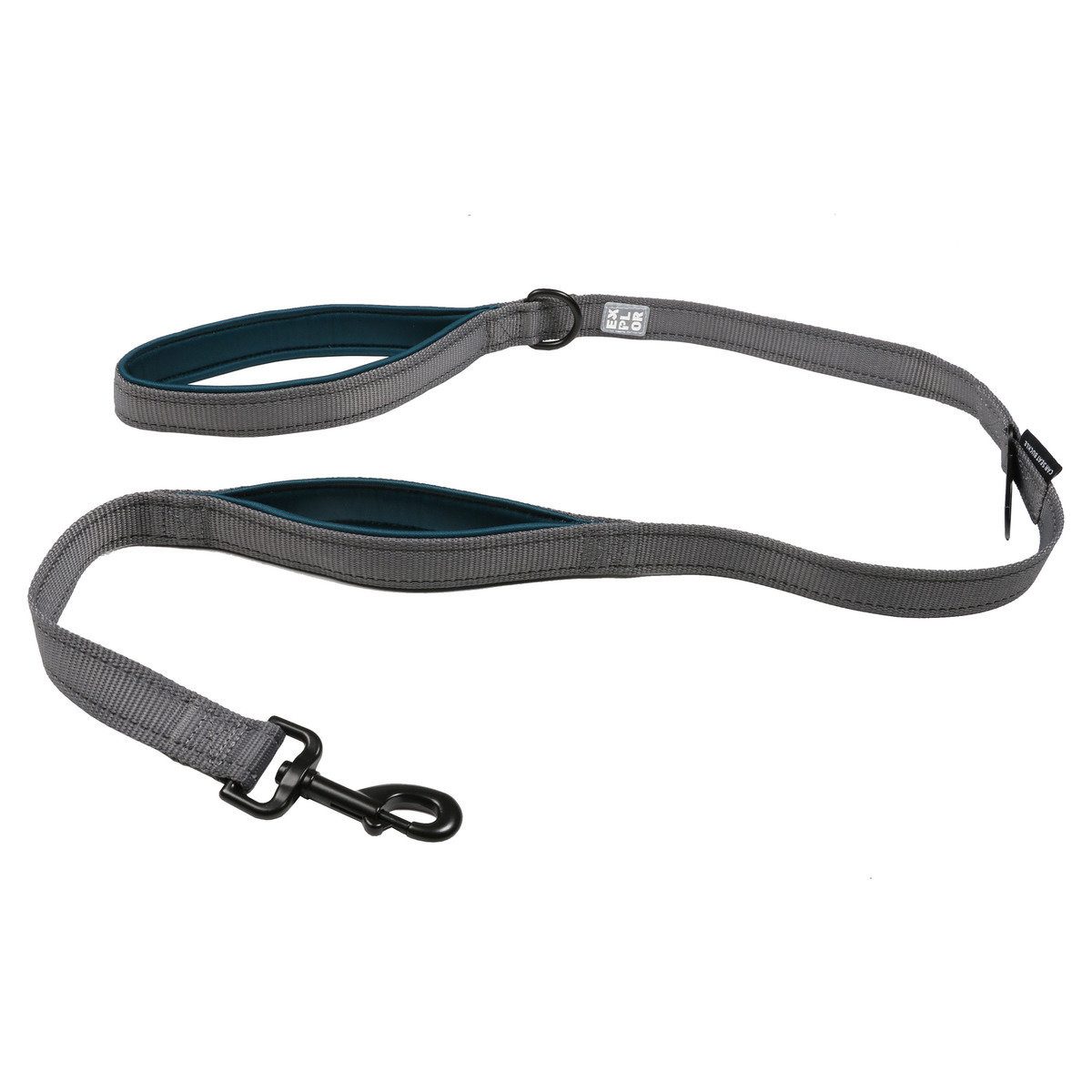 DUVO+ Hundeleine EXPLOR Ultimate Fit On-the-Road Leine Classic petrol blue