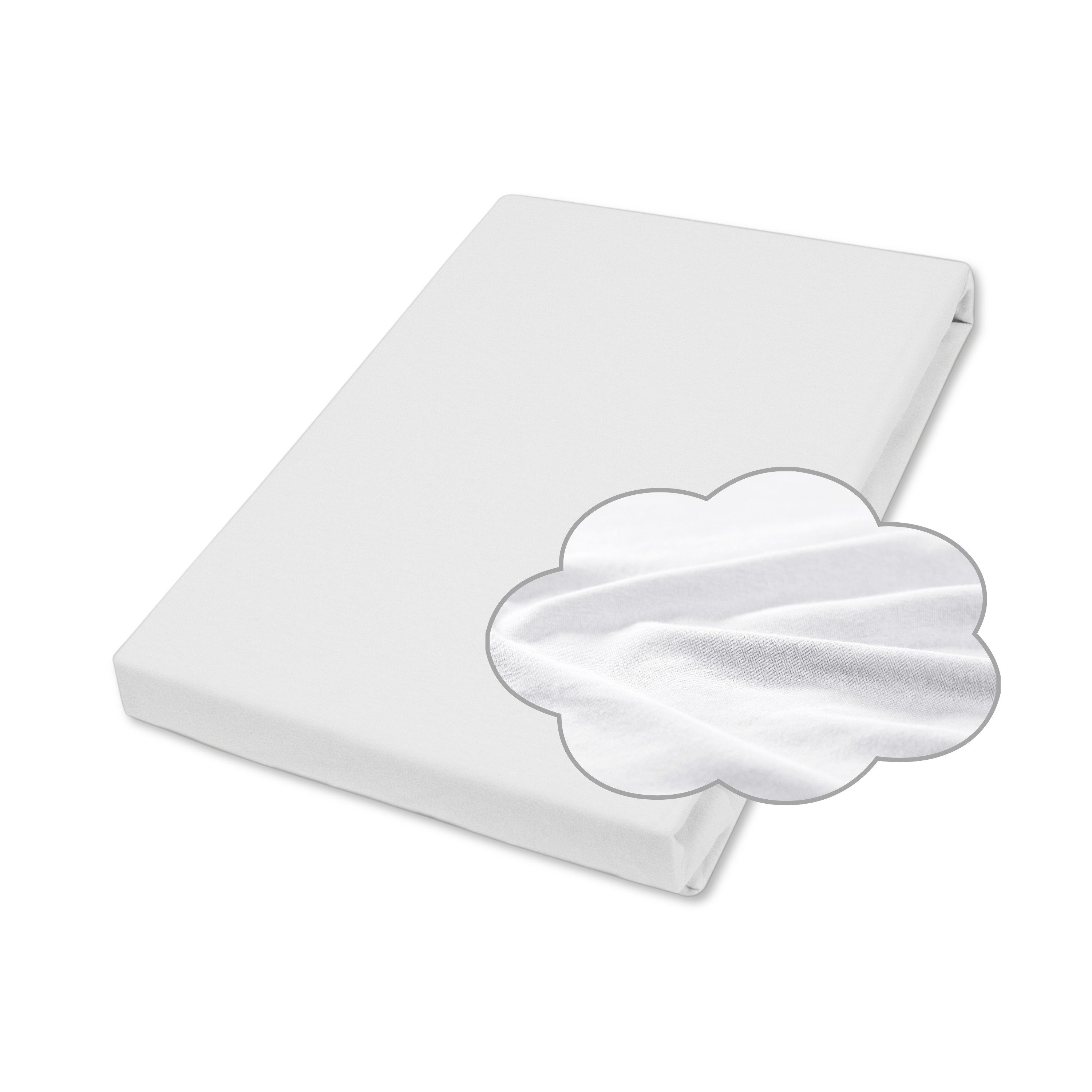 Betten-ABC Bettlaken Spannbetttuch für Kinder von Betten-ABC, 100% Baumwolle, 70x140 cm
