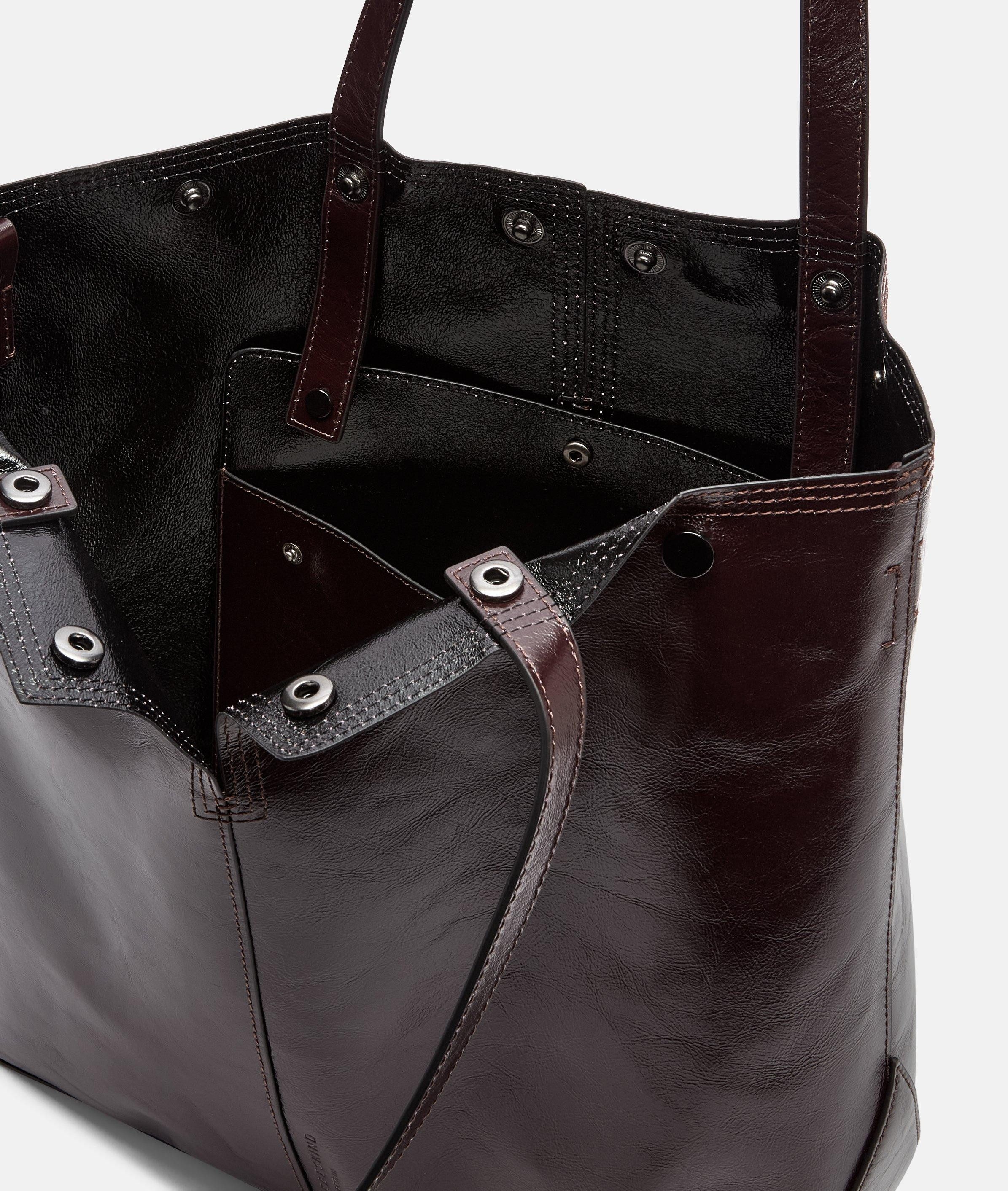 Liebeskind Berlin Schultertasche Tote, Große Schultertasche aus Nappaleder