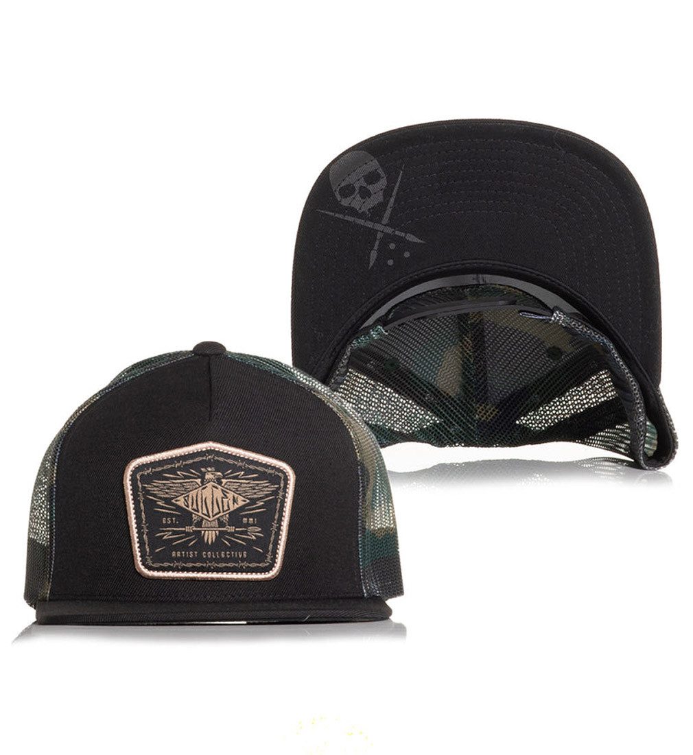 Baseball Cap Eagle Crest Camo