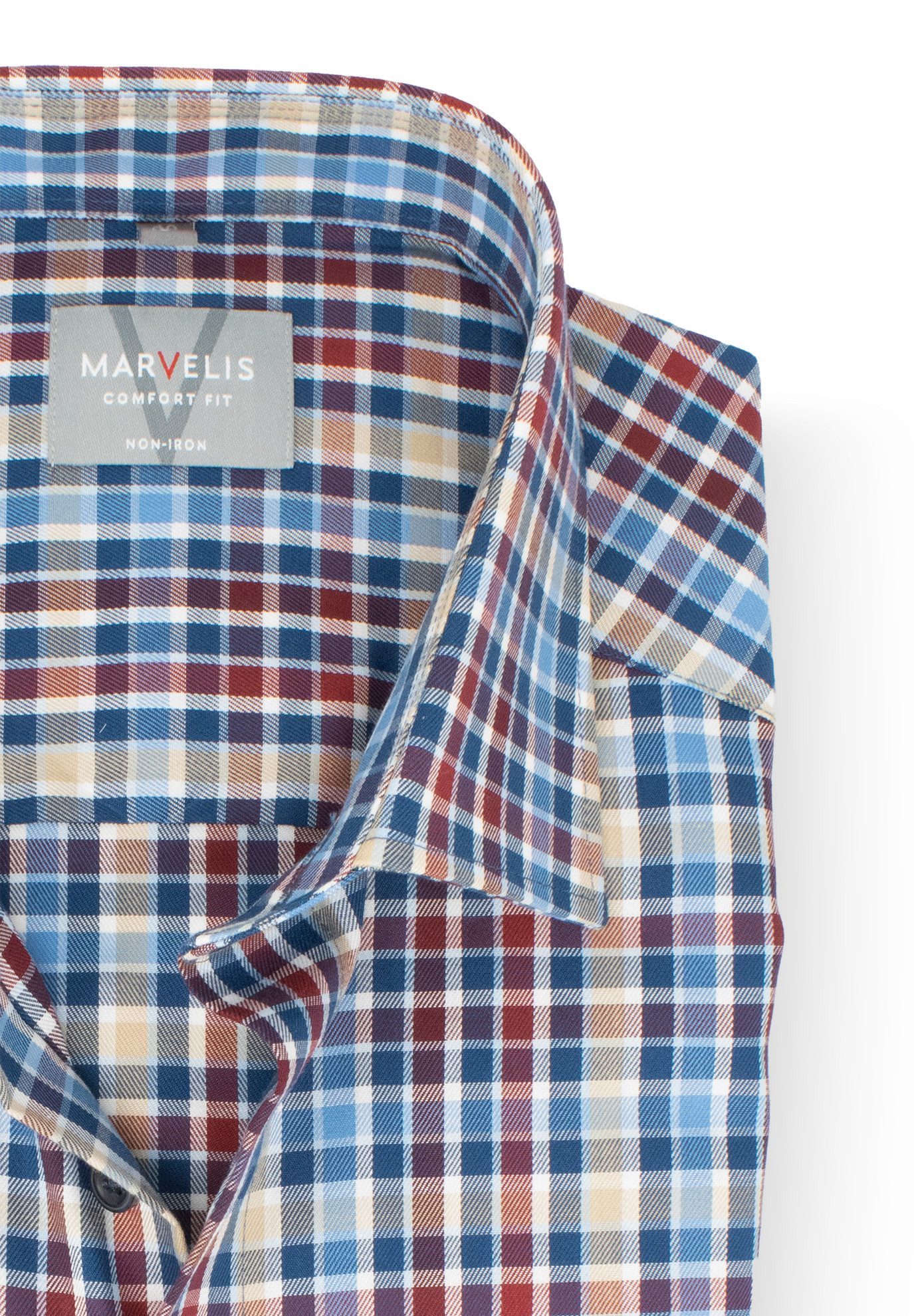 MARVELIS Businesshemd Comfort Fit bequeme Schnittführung günstig online kaufen