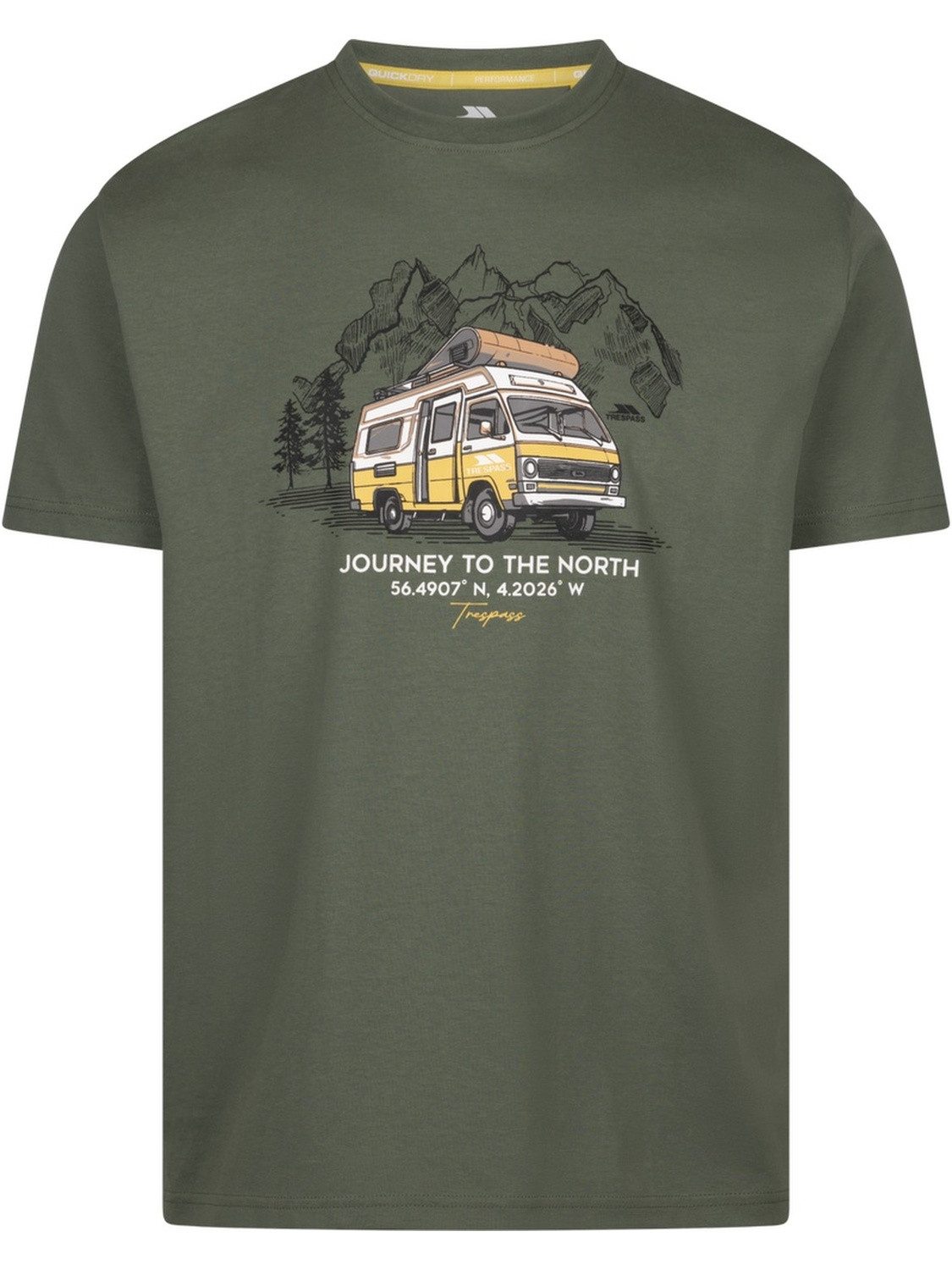 Trespass T-Shirt Tokso Casual Printed Tshirt