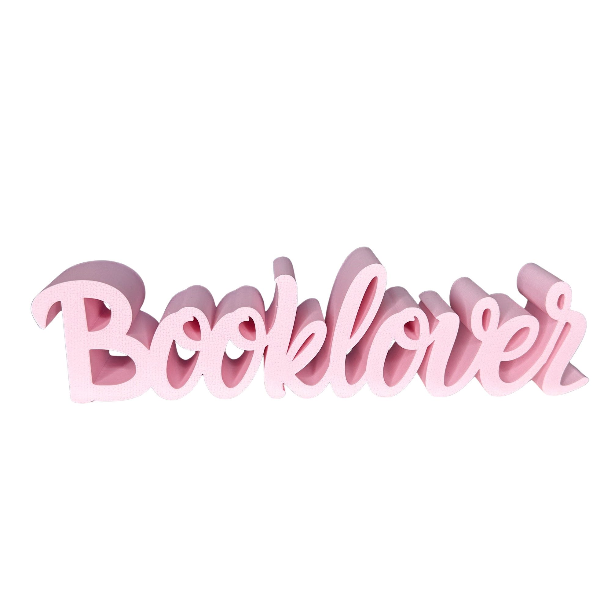 Der Krämer Deko-Schriftzug "Booklover" Buch-Aufsteller Bücherregal Dekoration