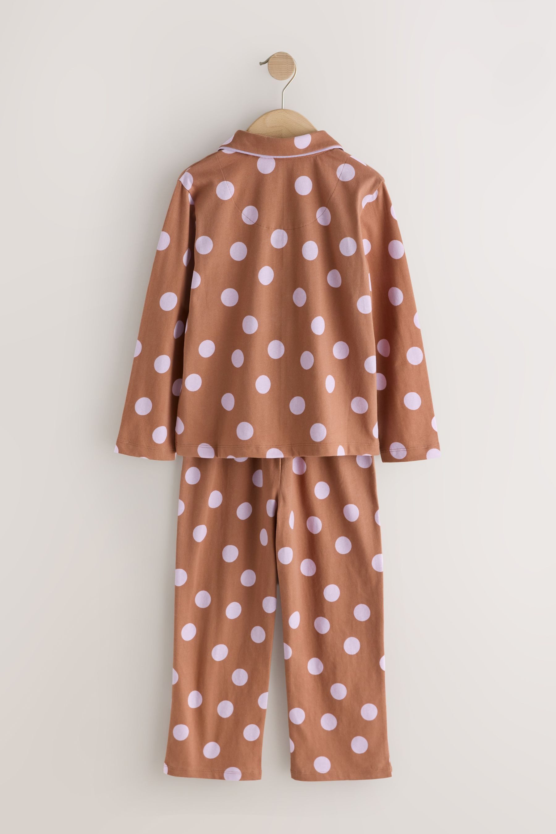 Next Pyjama Durchgeknöpfter Schlafanzug aus Jersey (2 tlg) – Bild 2 von 4