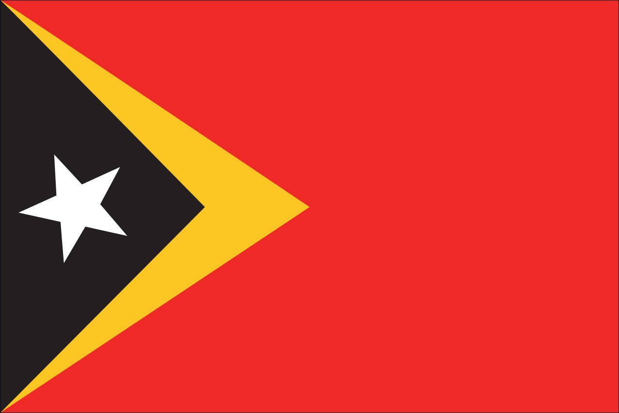 flaggenmeer Flagge Flagge Osttimor 110 g/m² Querformat