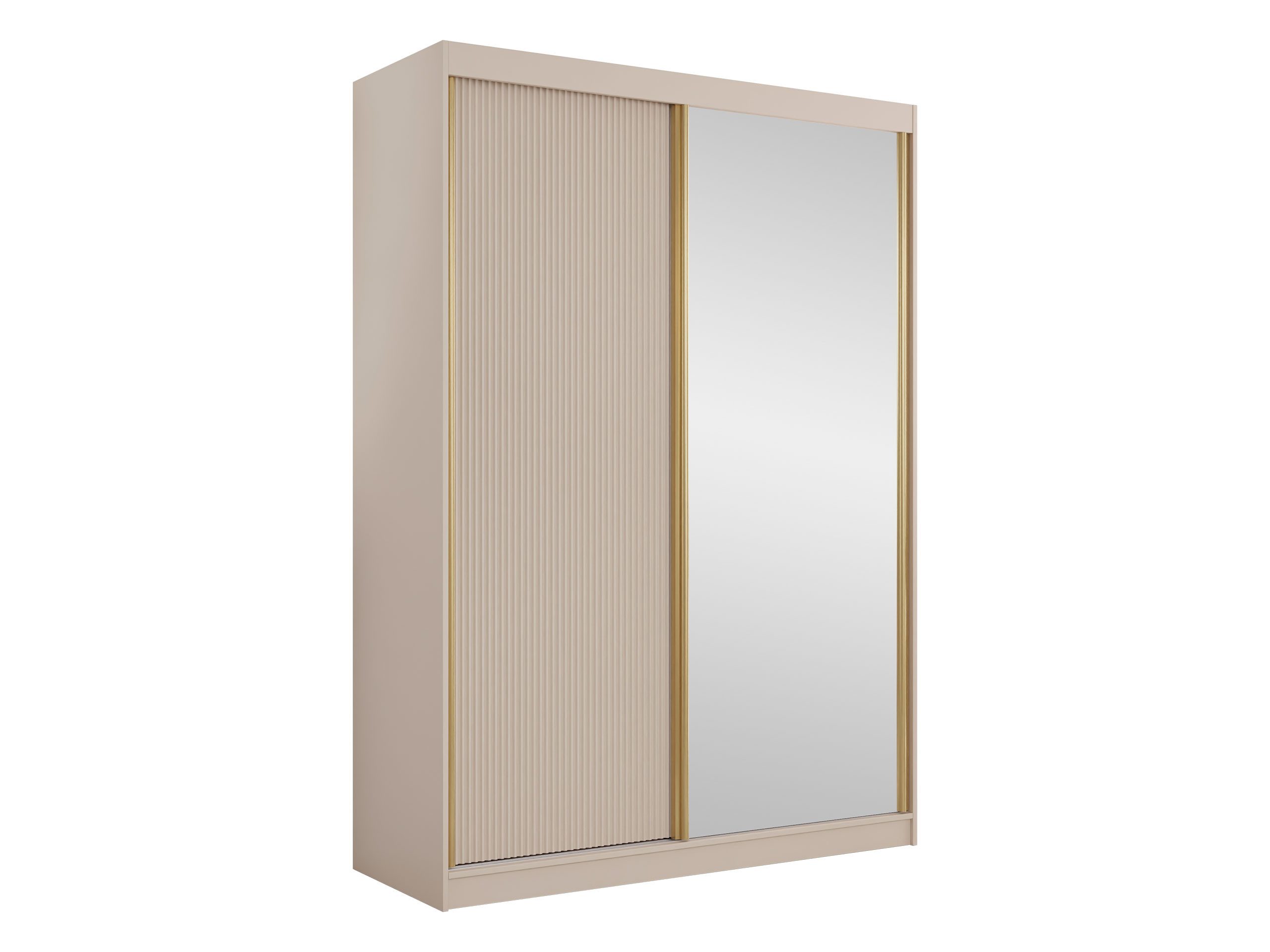 MIRJAN24 Kleiderschrank Tireno 2D (mit zwei Schiebetüren) Kleiderstange und günstig online kaufen