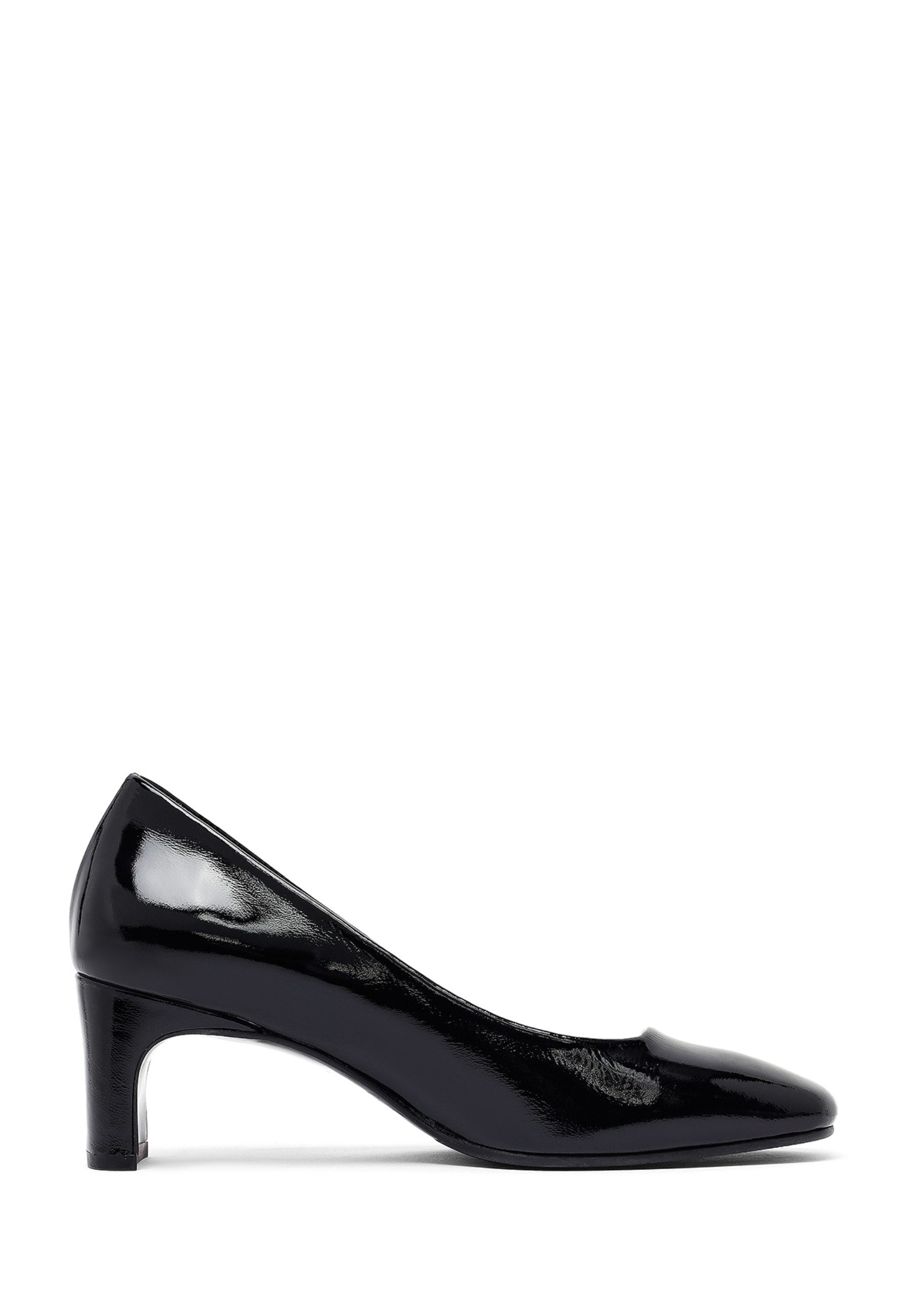 Derimod Absatzschuhe aus Lackleder Pumps Leder-Textil-Futter, TPU Sohle, Absatz 7 cm