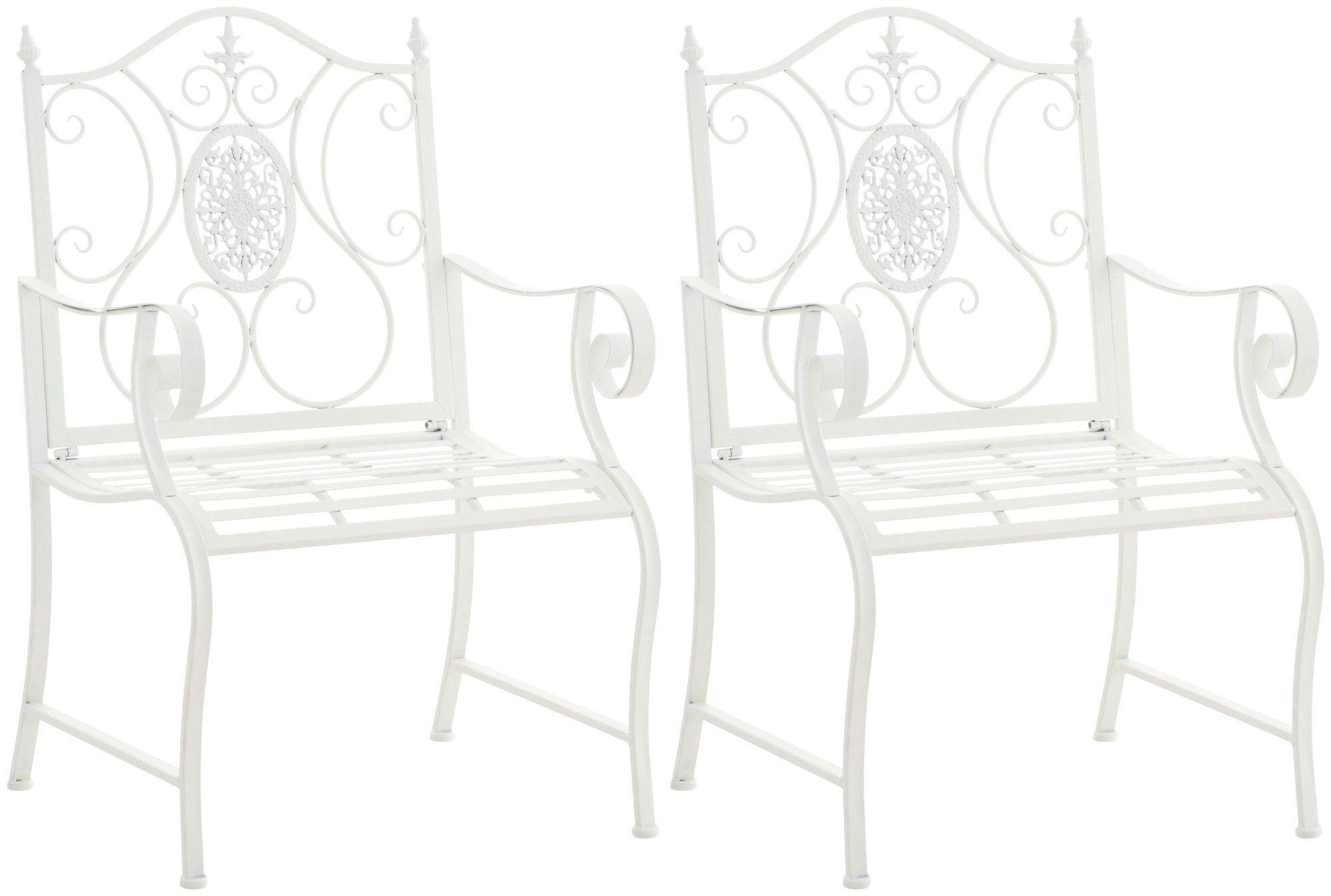 CLP Gartenstuhl Punjab (2er Set), lackiertes günstig online kaufen