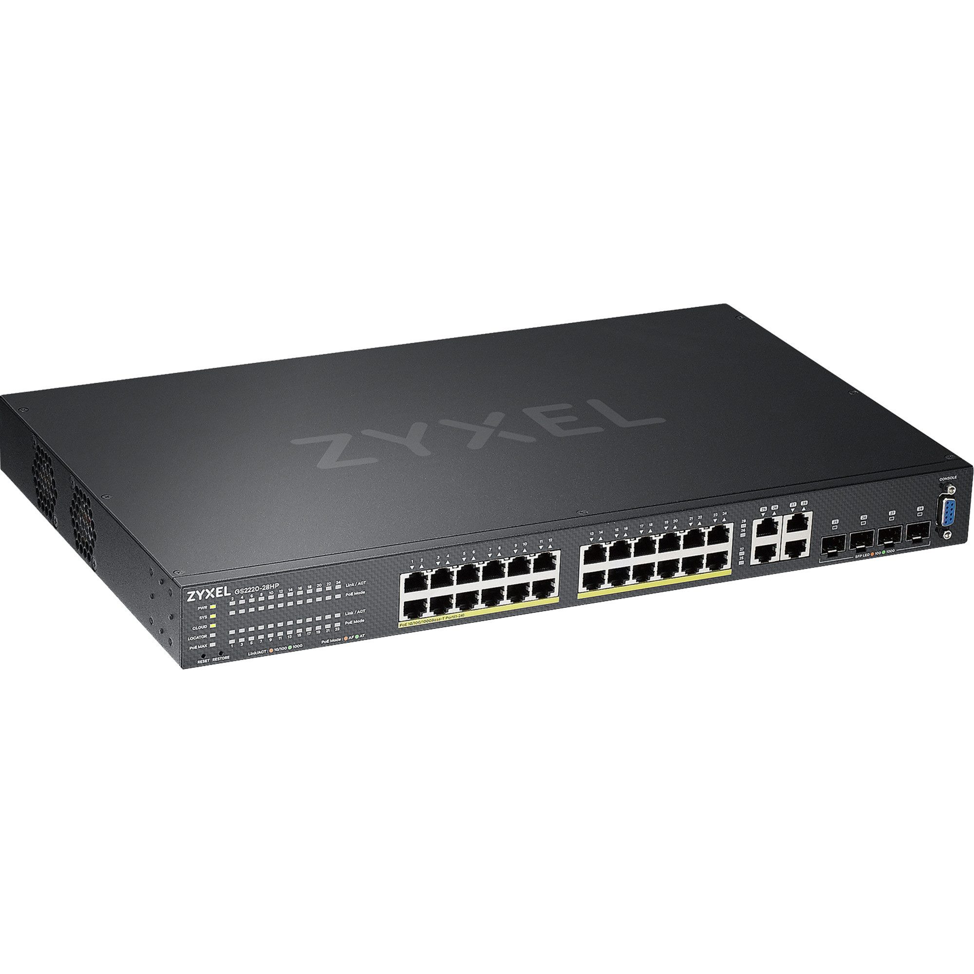 Zyxel Zyxel GS2220-28HP, Switch Netzwerk-Switch