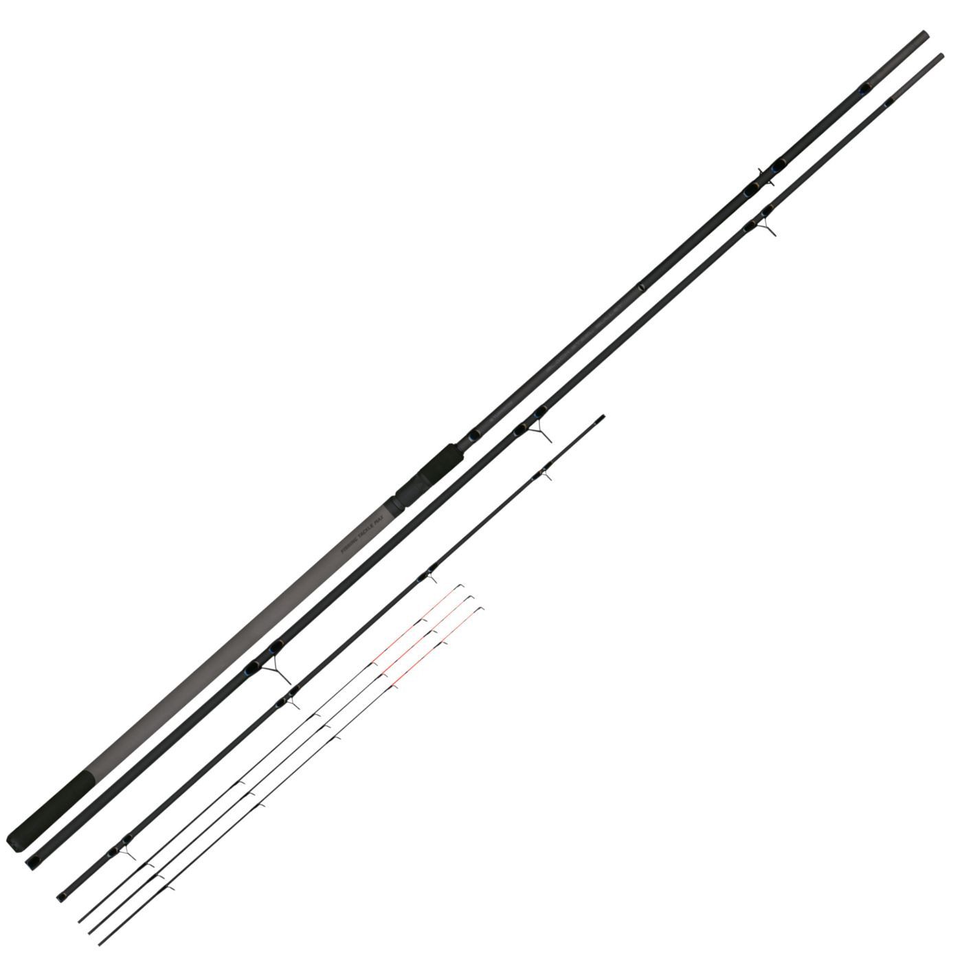 Feederrute FTM Black Steel Bullet 4,20m 0-100g - Angelrute