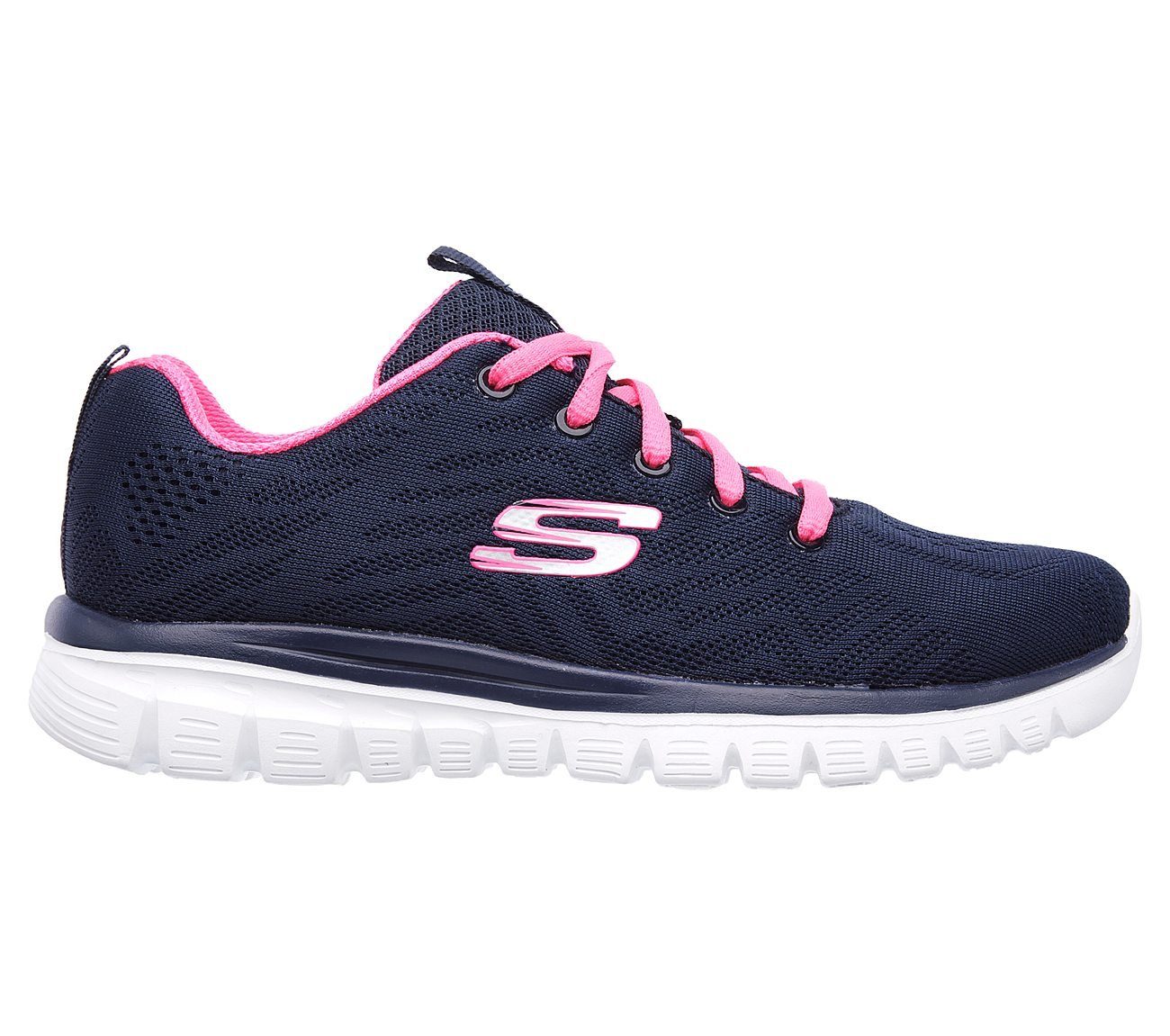 Skechers Get Connected Sneaker NVHP Blau