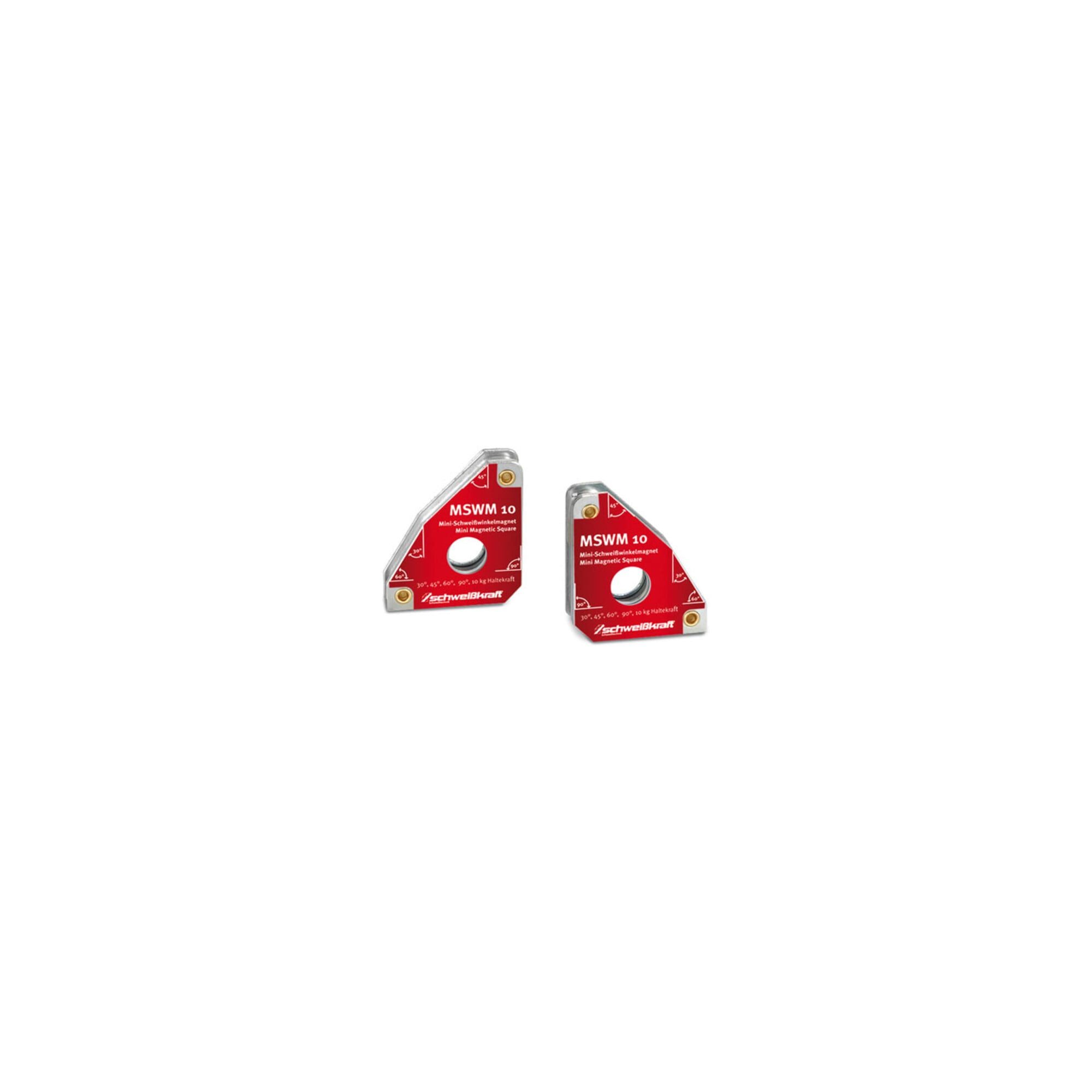 Schweißkraft Schweißwinkel-Set Schweißkraft Permanent-Schweißwinkelmagnet MSWM 10