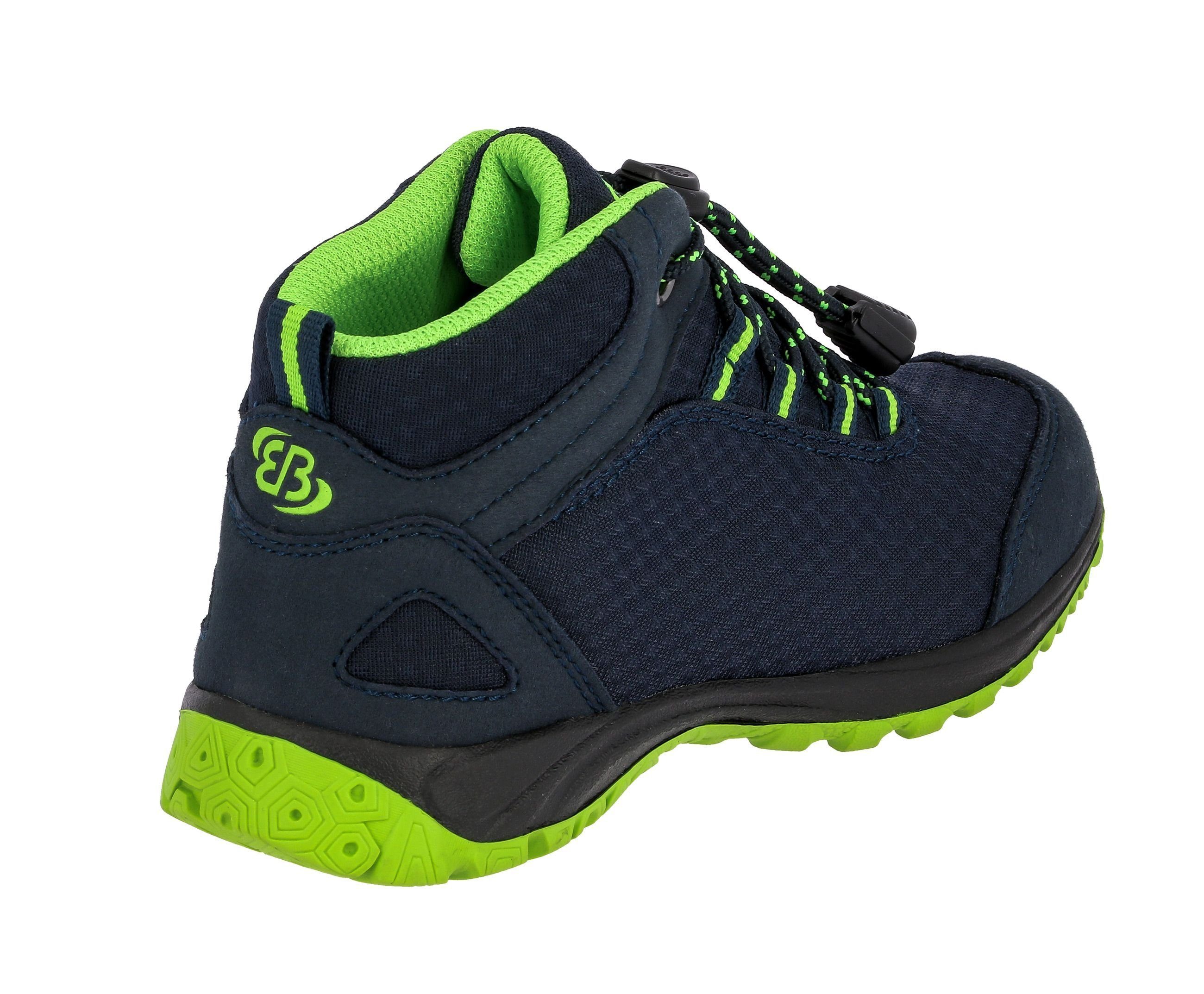 marine/lemon BRÜTTING High Outdoorstiefel Wanderschuh Guide