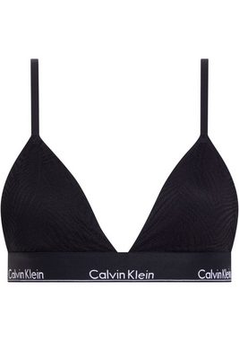 Calvin Klein Underwear Triangel-BH LIGHTLY LINED TRIANGLE mit Tierstruktur