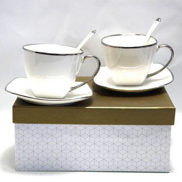 Queen Isabell Tasse W23SV60-06358, Porzellan-Kaffeetassen-Set