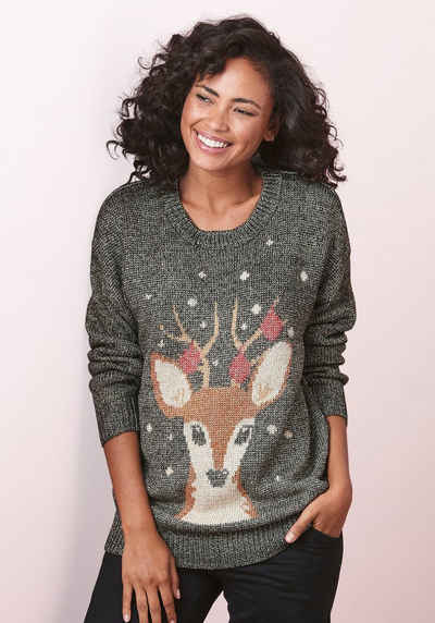 LASCANA Sweater Weihnachtspullover