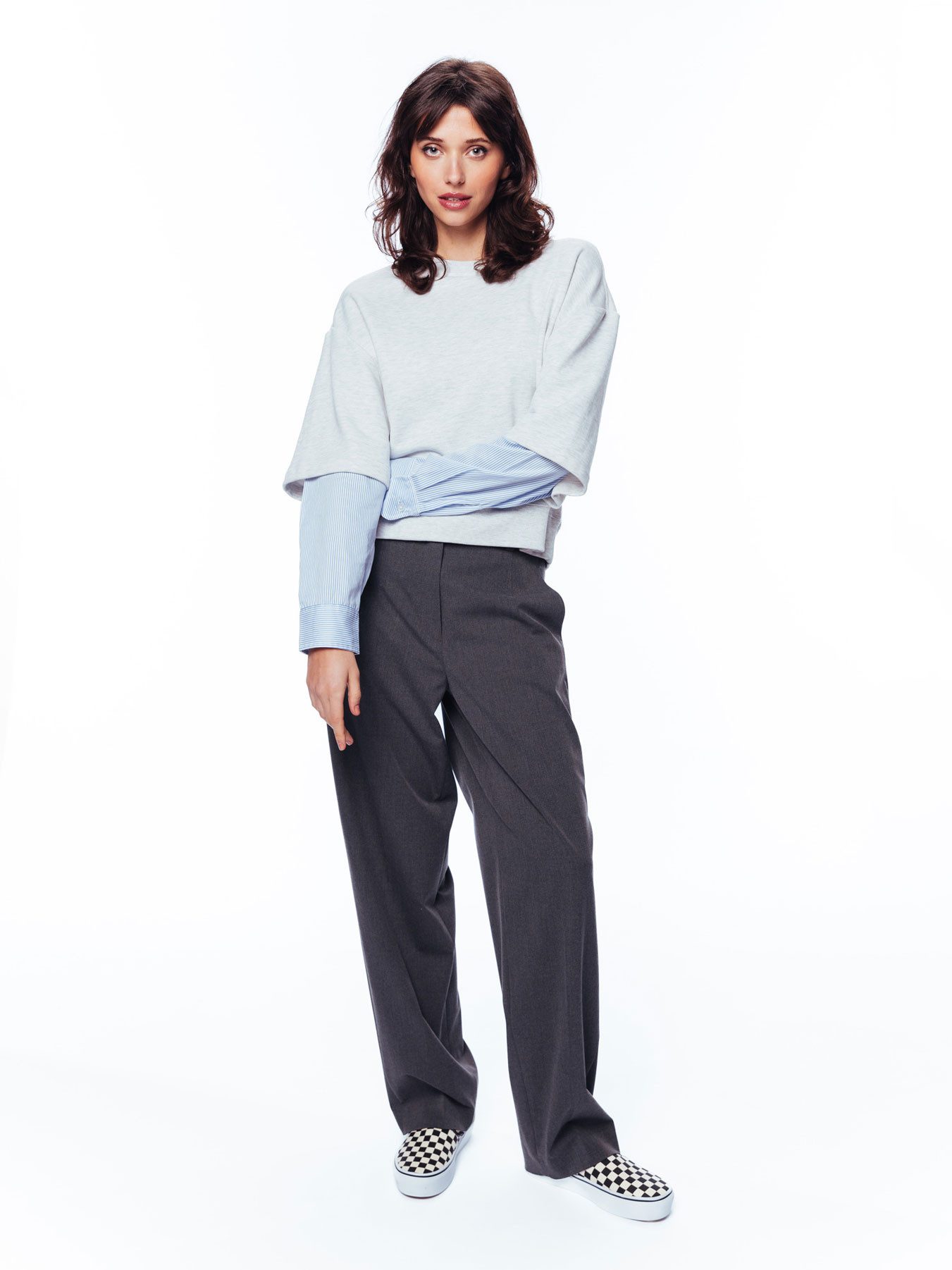 Catwalk Junkie Sweatshirt Sweater with blouse sleeves