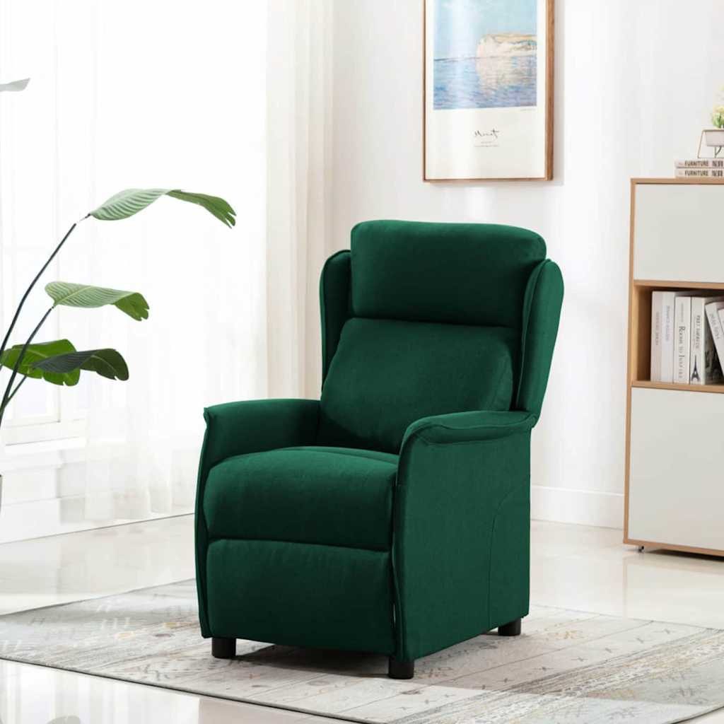 vidaXL Massagesessel Massagesessel Dunkelgrün 67.5 x günstig online kaufen