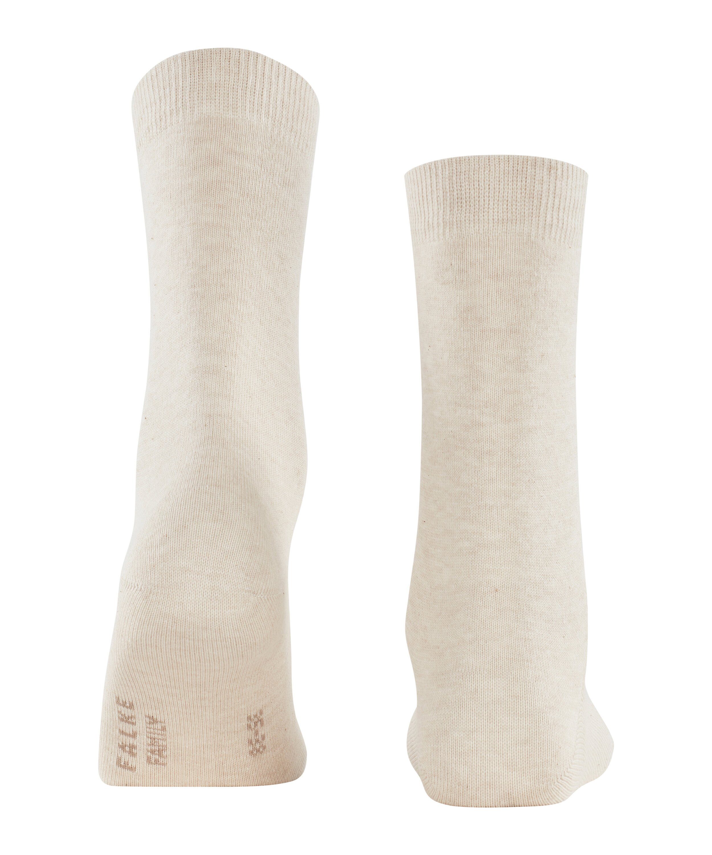 (4659) FALKE Family sand (1-Paar) mel. Socken