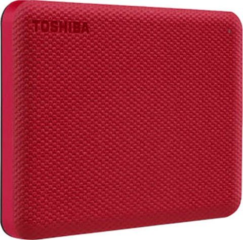 Toshiba (1 HDD-Festplatte 2020 TB) Advance 1TB Canvio externe Red 2,5"
