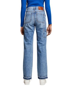 Esprit Regular-fit-Jeans Jeans mit gerader Passform und hohem Bund
