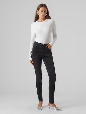 Vero Moda Langarmshirt VMROMA LS SLIM TOP JRS NOOS