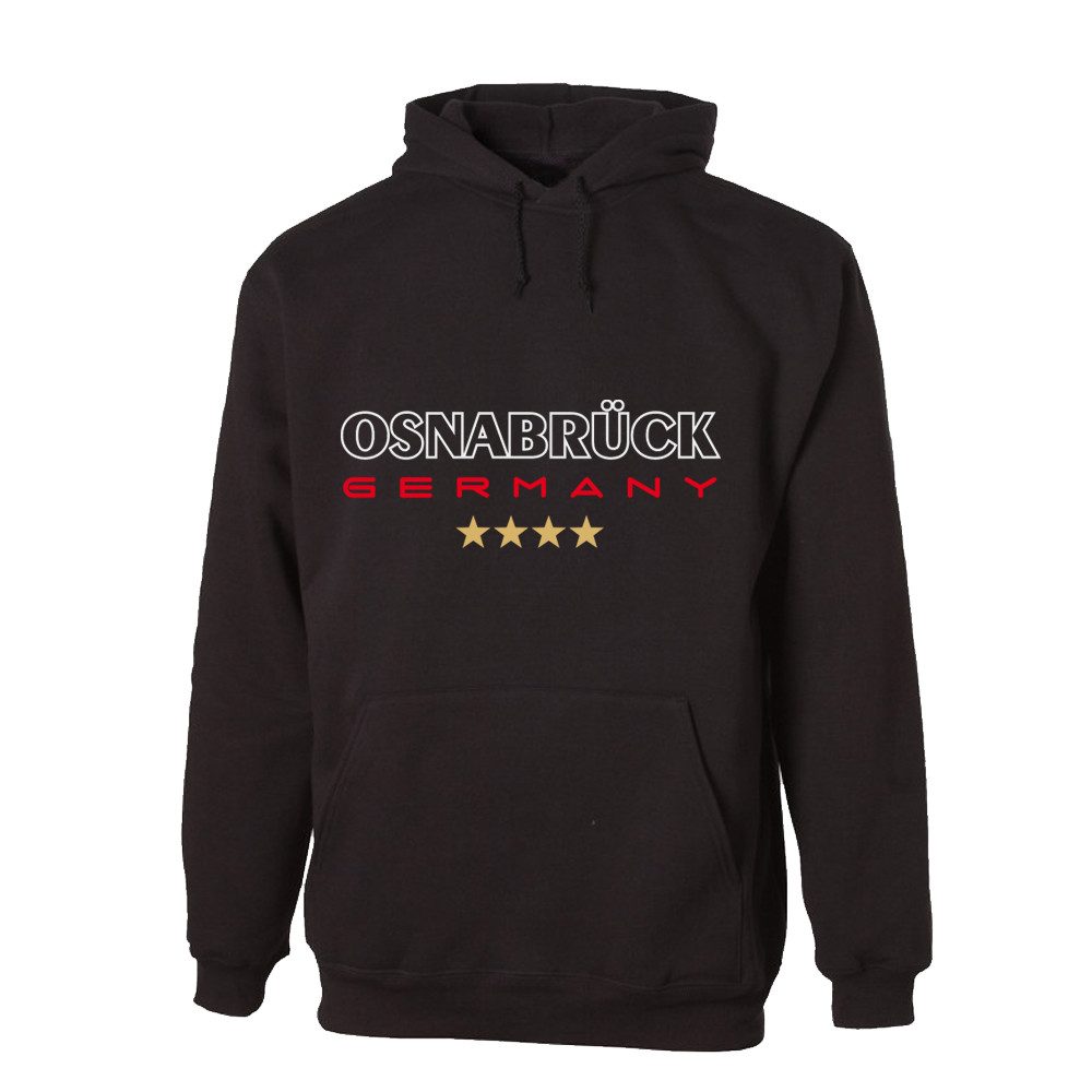 G-graphics Hoodie Osnabrück Germany Unisex Pullover mit einem Motiv für den echten Fan