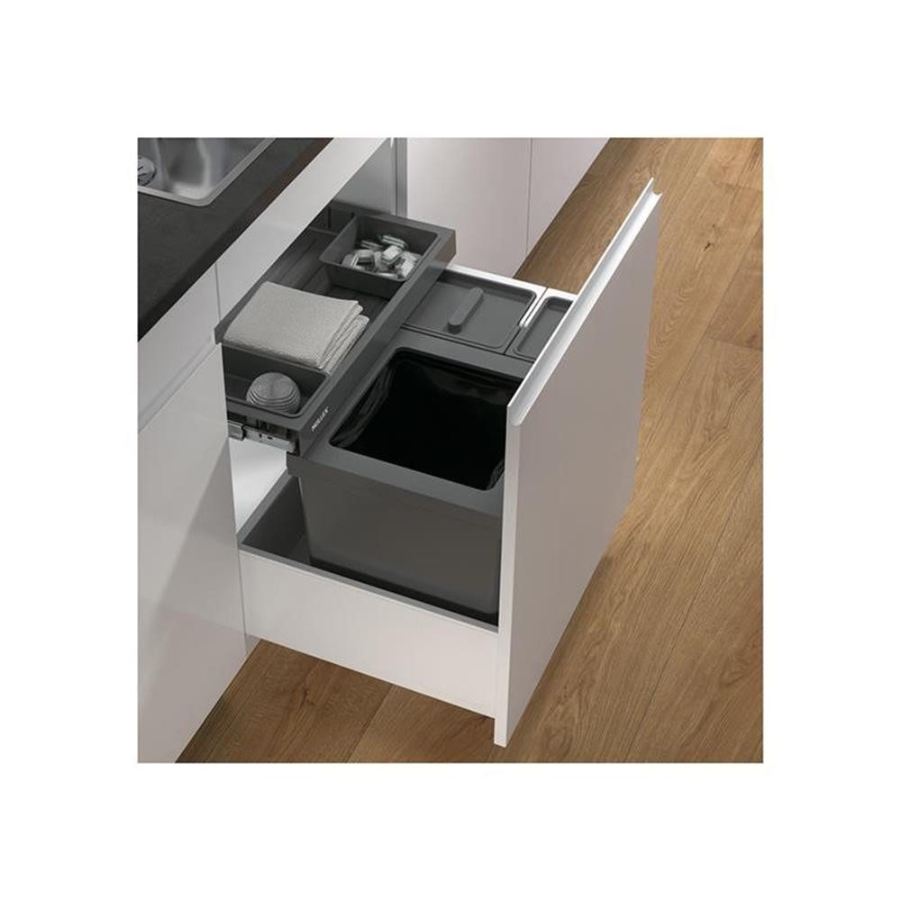 Naber Mülleimer X-LINE 600/M5 mit Premium Schublade, anthrazit, H 367 ...