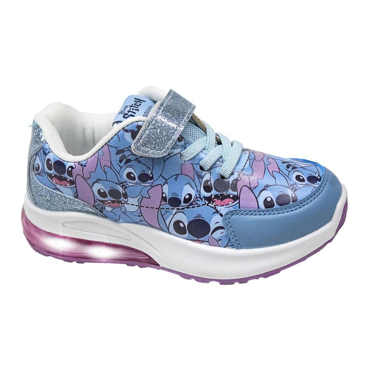 Disney Stitch Kinder Schuhe mit Licht Sportschuhe Alltagsschuhe Sneaker