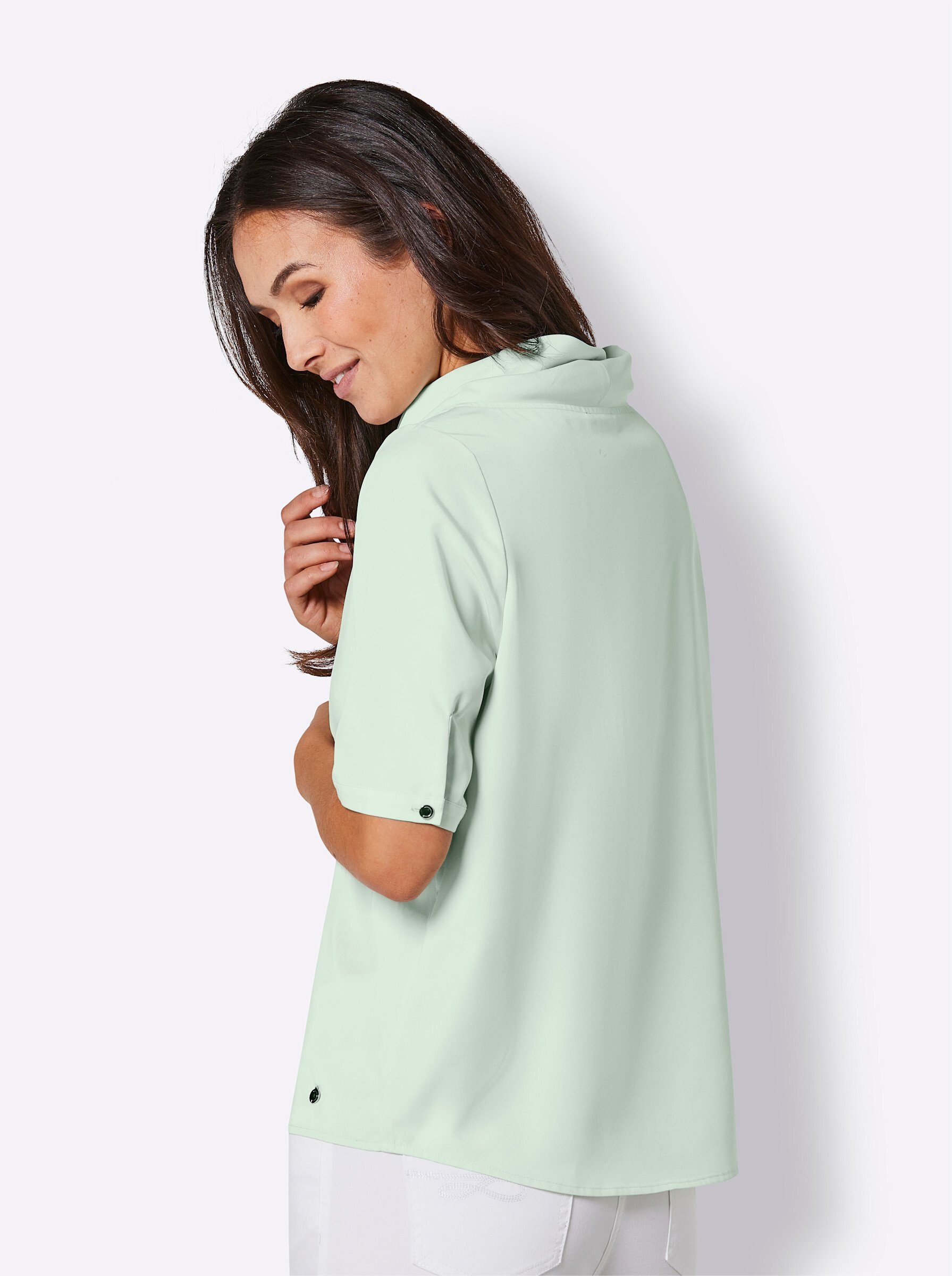 creation L Klassische Bluse Kurzarmbluse günstig online kaufen