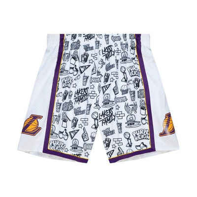 Mitchell & Ness Shorts DOODLE Swingman Los Angeles Lakers