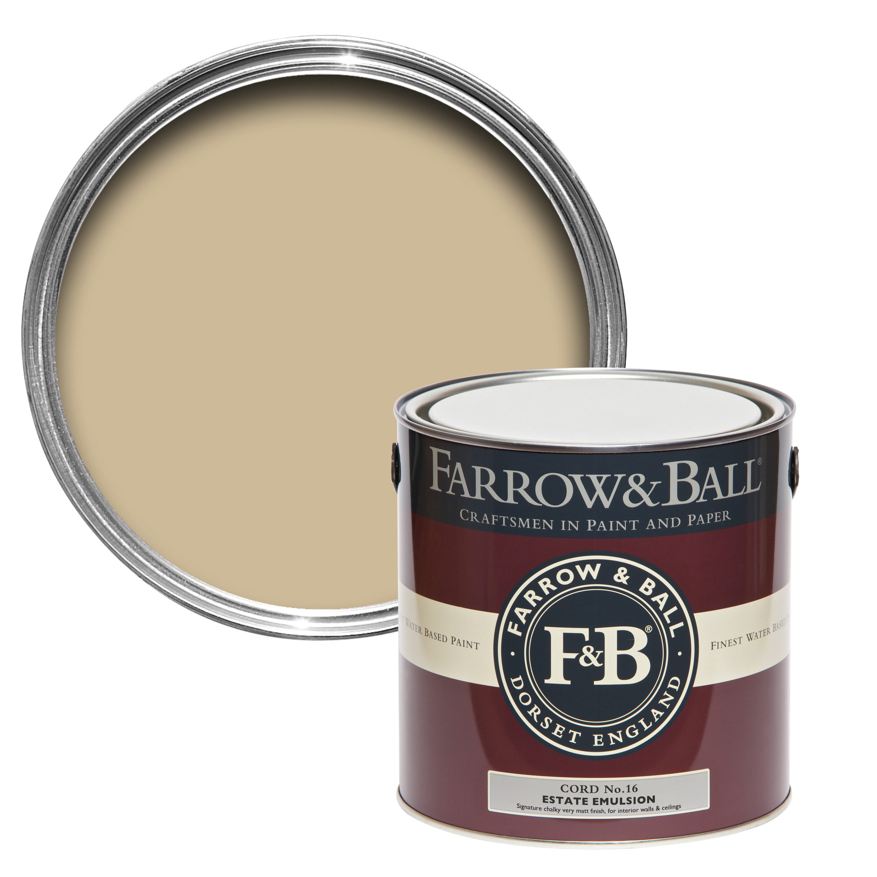 Wandfarbe Farrow and Ball - Cord 16