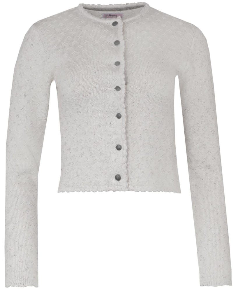 Strickjacke Trachtenstrickjacke Tiefenbach lichtgrau/melange