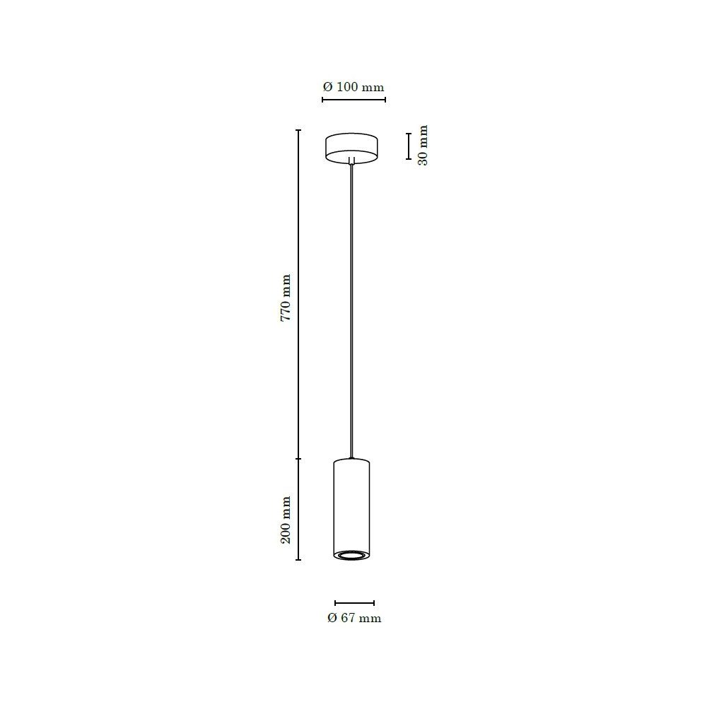 SPOT Light Pendelleuchte PIPE, LED wechselbar, günstig online kaufen