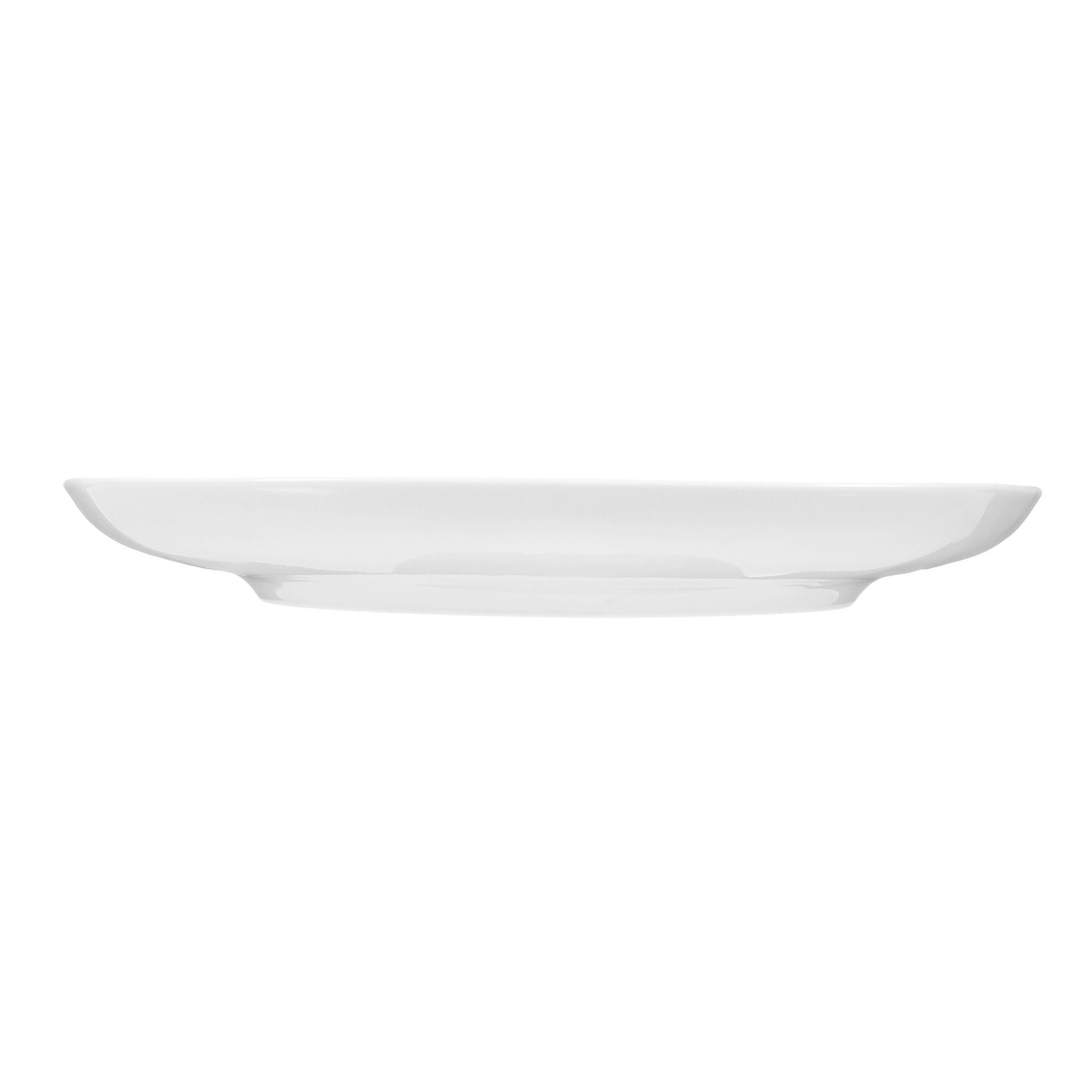 Seltmann Weiden Speiseteller Speiseteller eckig 26 cm, Porzellan, spülmaschinenfest, mikrowellengeeignet, Made in Germany