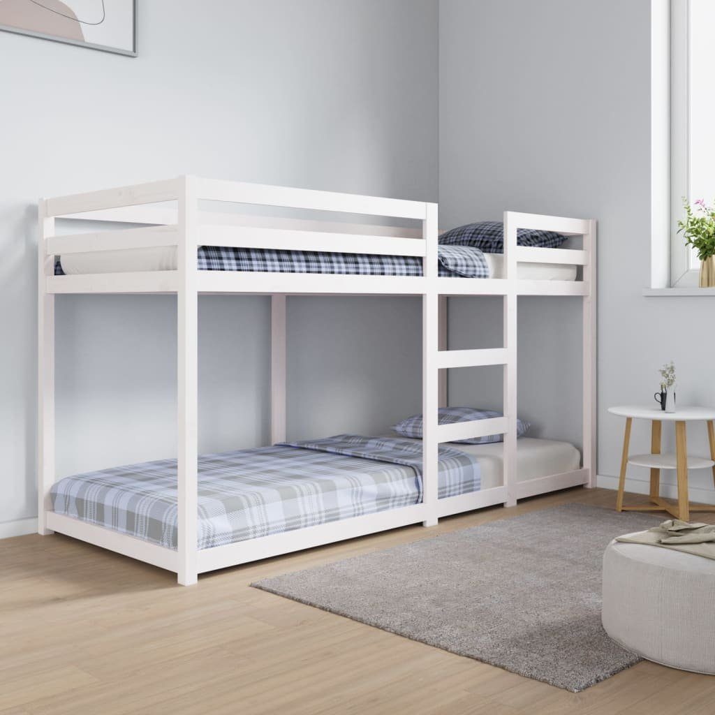 furnicato Bett Etagenbett Weiß 80x200 cm günstig online kaufen