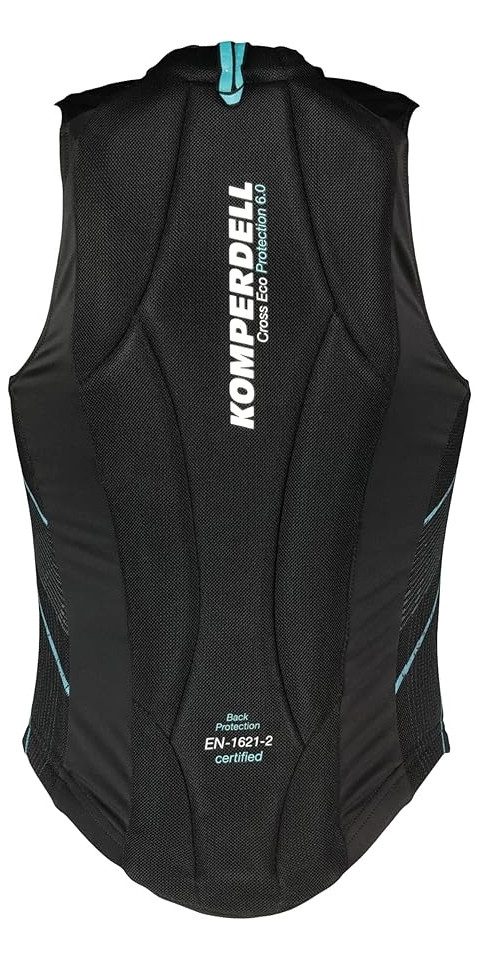 Komperdell Rückgrat-/Rückenprotektor Super ECO Women,schwarz-mint