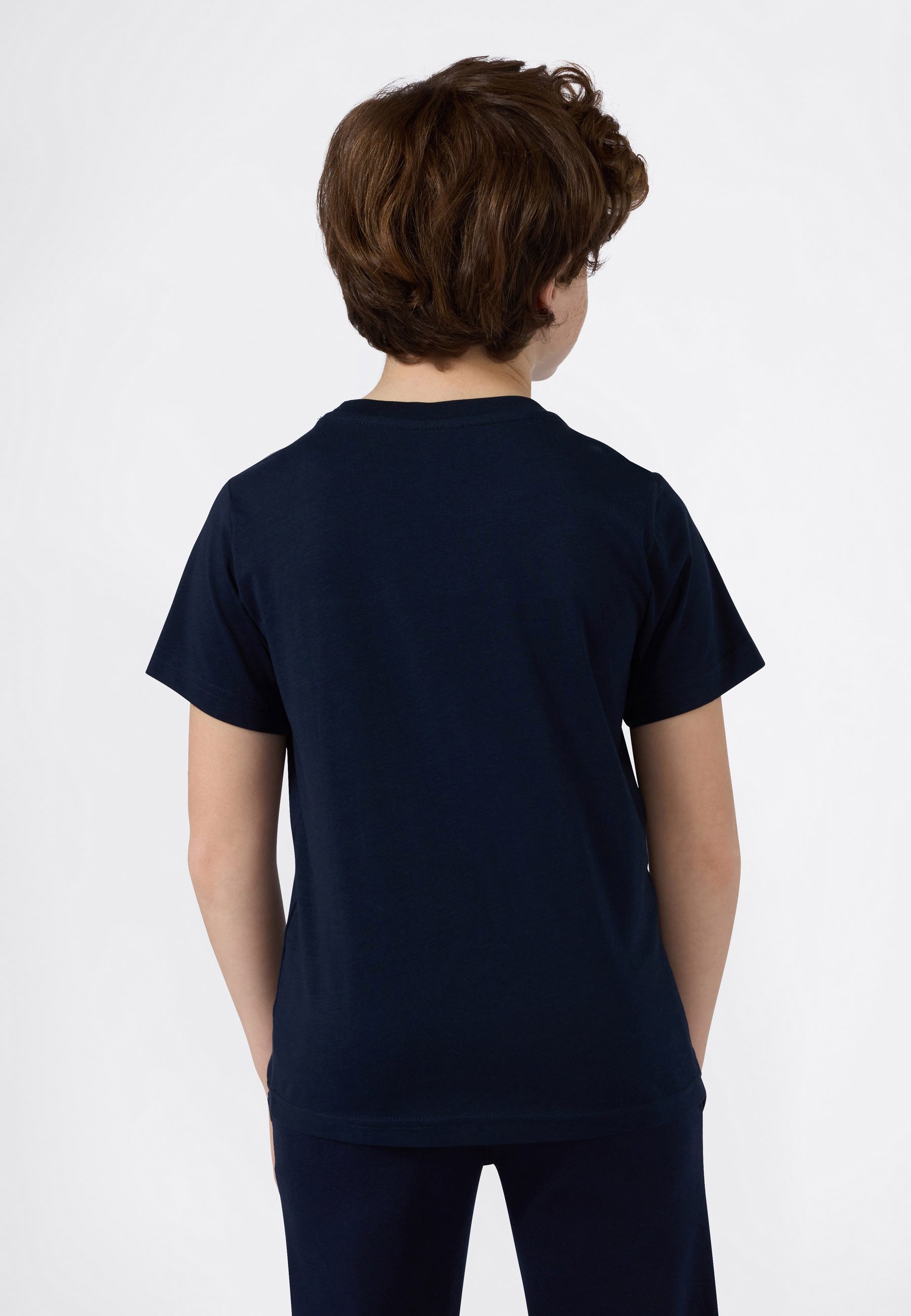 Champion T-Shirt ICONS CONTRAST Crewneck T-Shirt mit Rundhalsausschnitt, Kurzarm, aus Baumwolle, klassischer Schnitt
