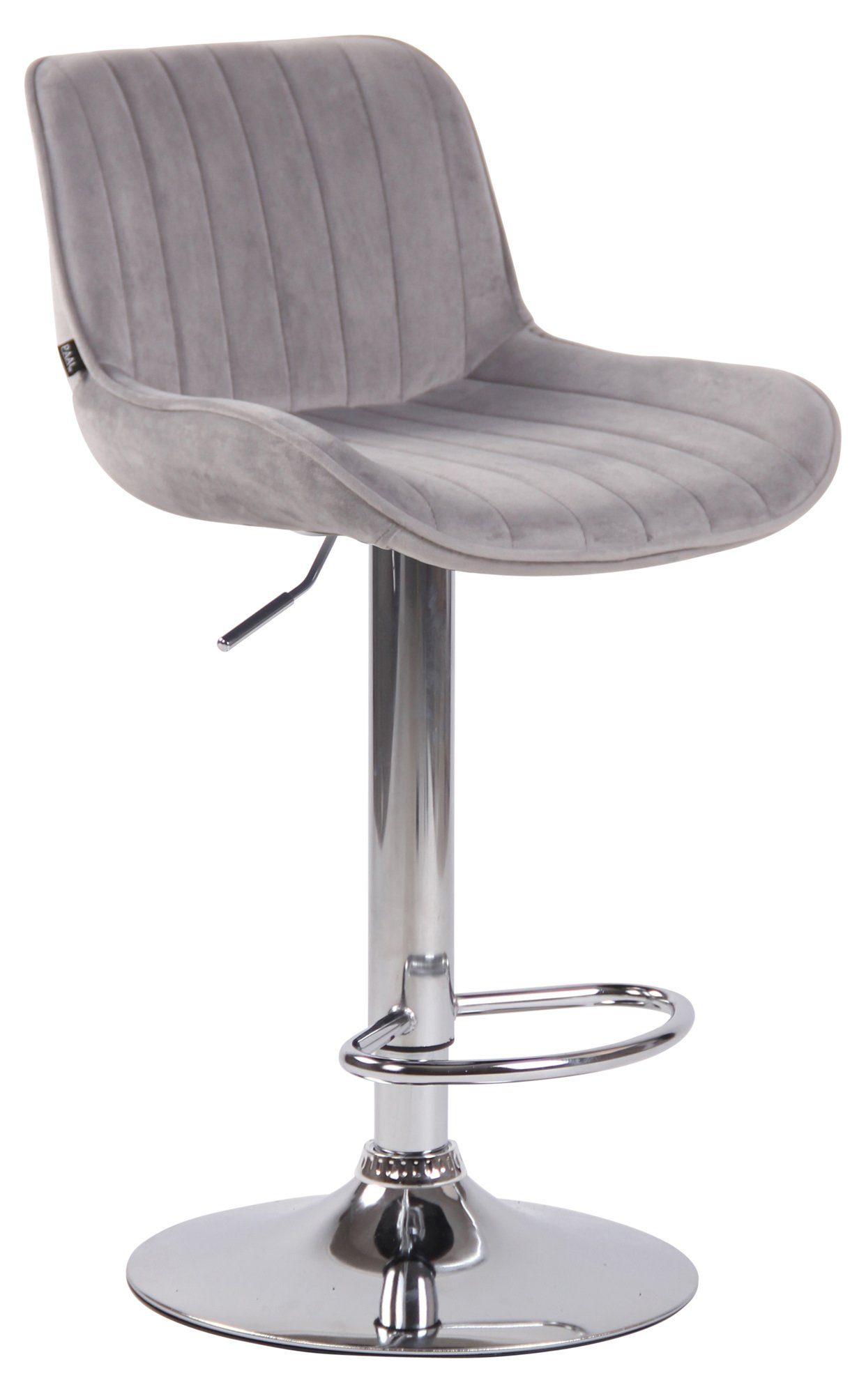 Barhocker Barhocker Lentini Samt chrom
