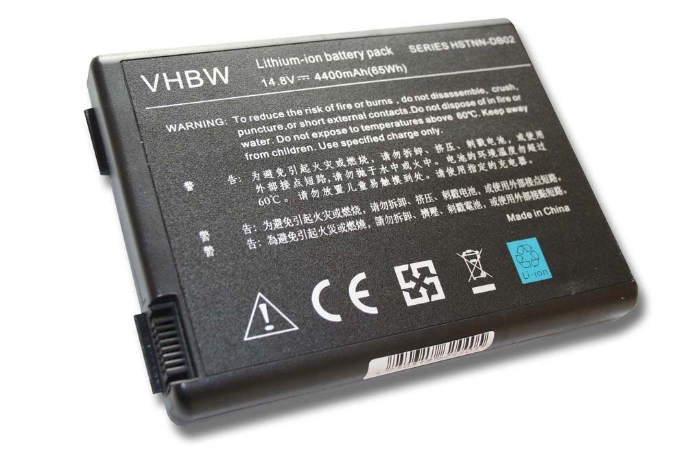 vhbw HP mAh kompatibel Laptop-Akku ZX5100 V) Li-Ion Pavilion (14,8 4400 mit