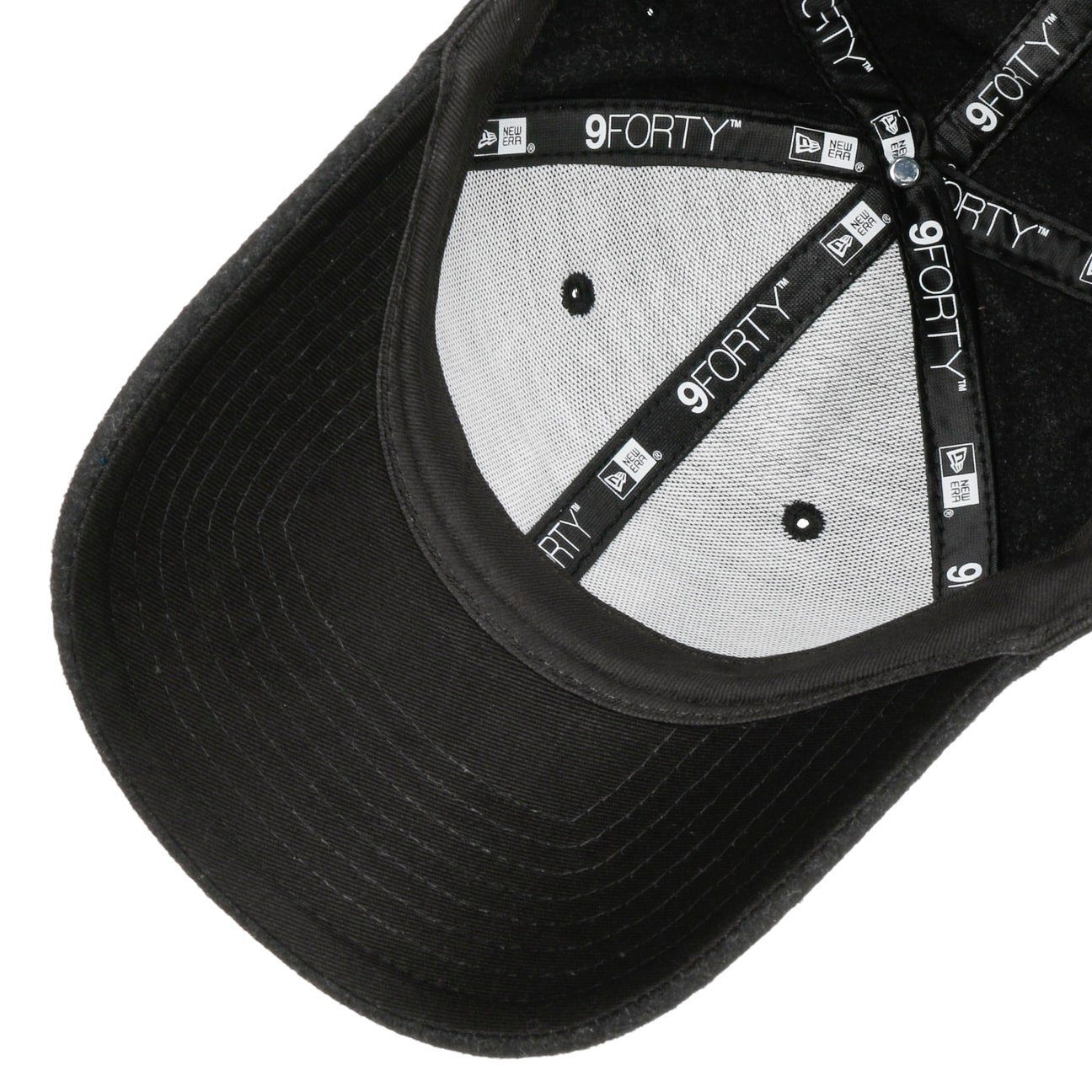 Schirm schwarz New mit Basecap (1-St) Cap Baseball Era