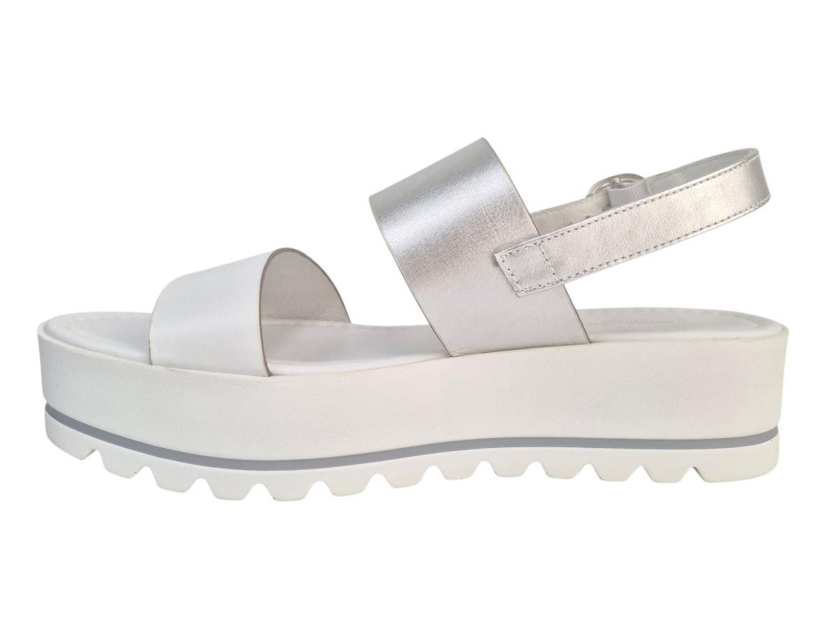 Nero Giardini weiss/silber Sandalette