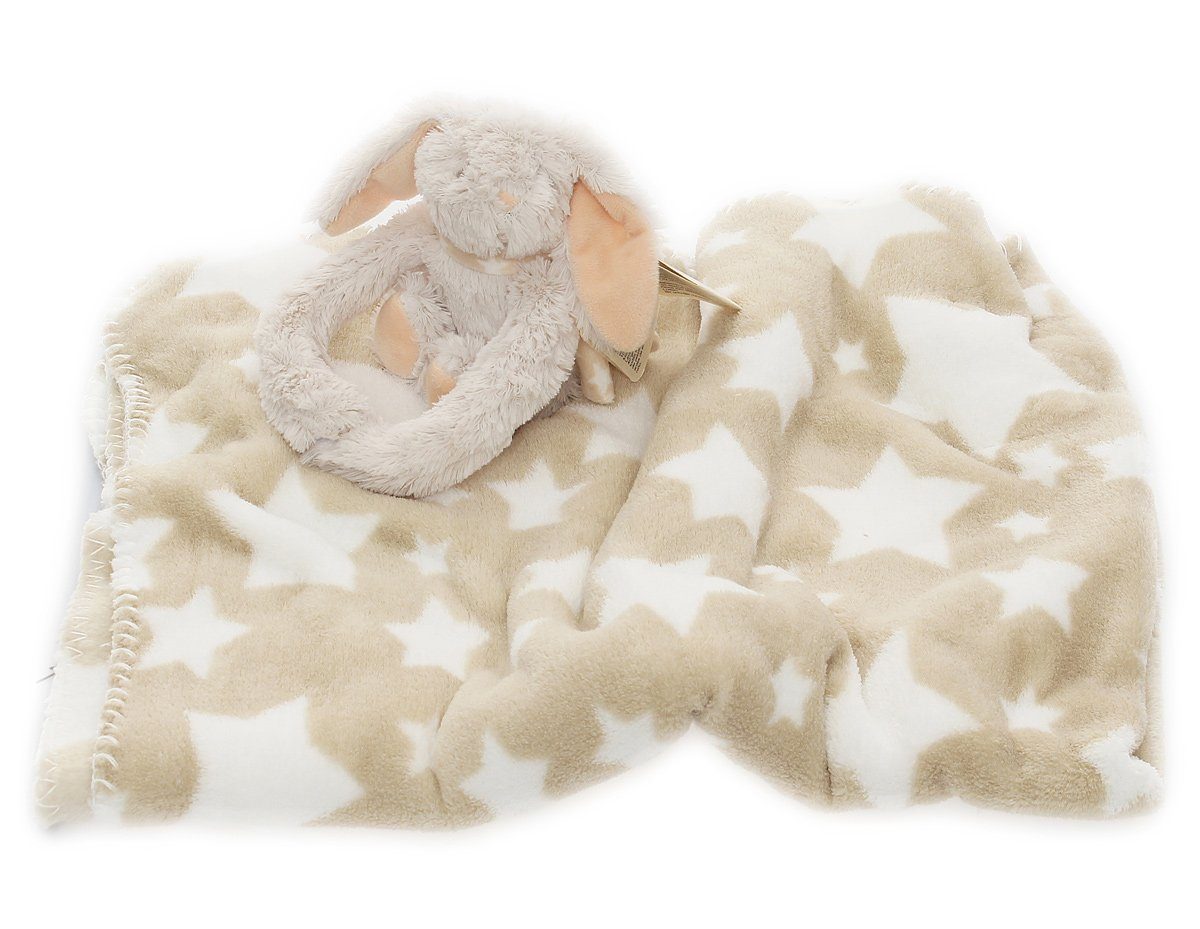 Babydecke Baby Kuscheldecke CL 0033 Beige günstig online kaufen