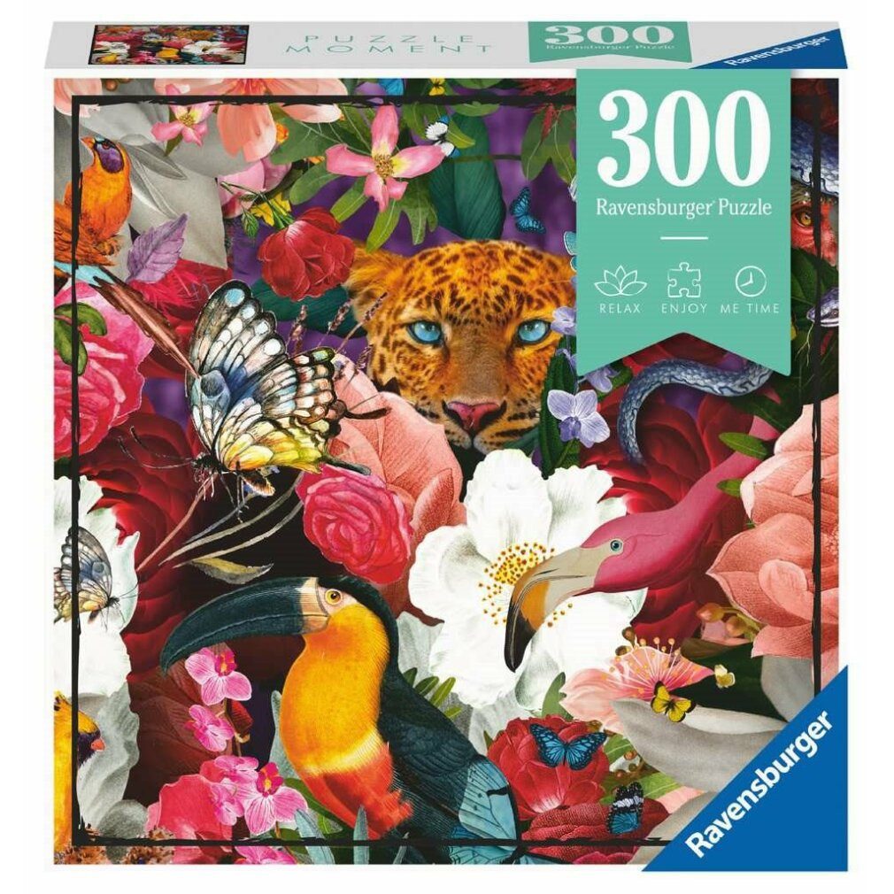 Ravensburger Puzzle RAVENSBURGER Puzzle Moment: Blumen 300 Teile, Puzzleteile